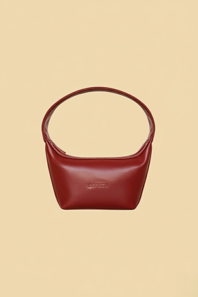 Amelia Mini Bag | Burgundy Red