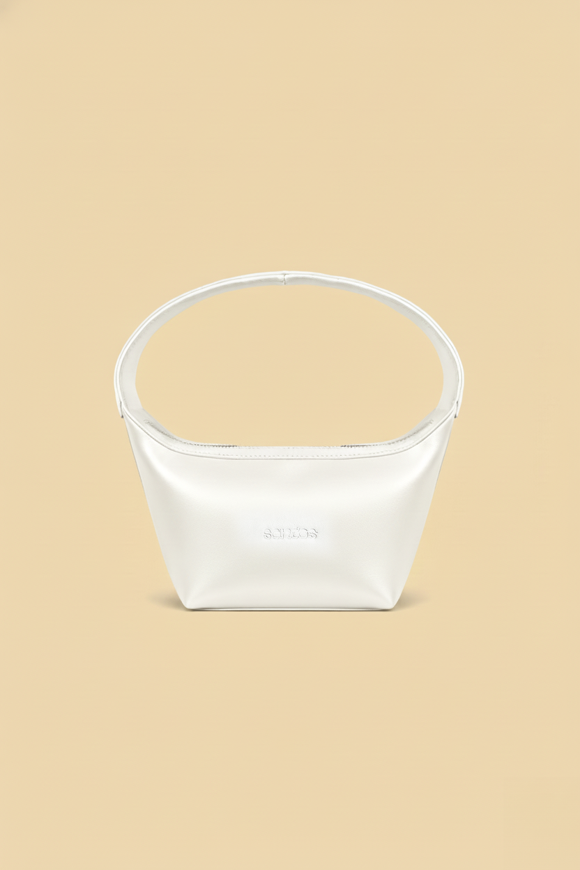 Amelia Mini Shoulder Bag | White