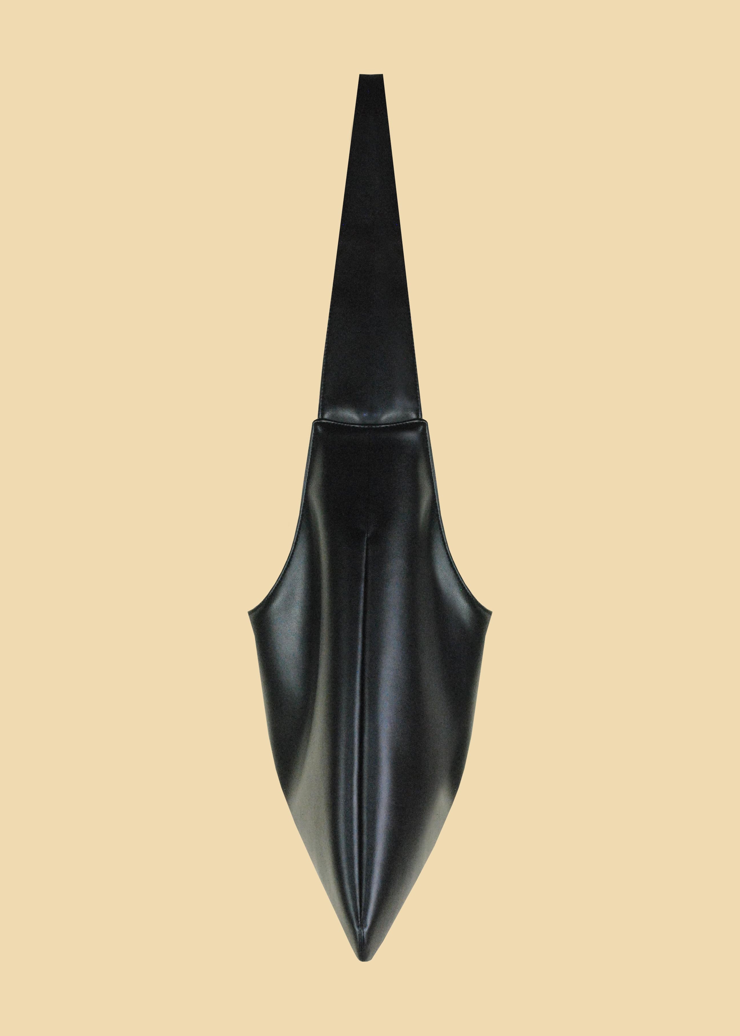 Agave Triangular Tote XL | Black