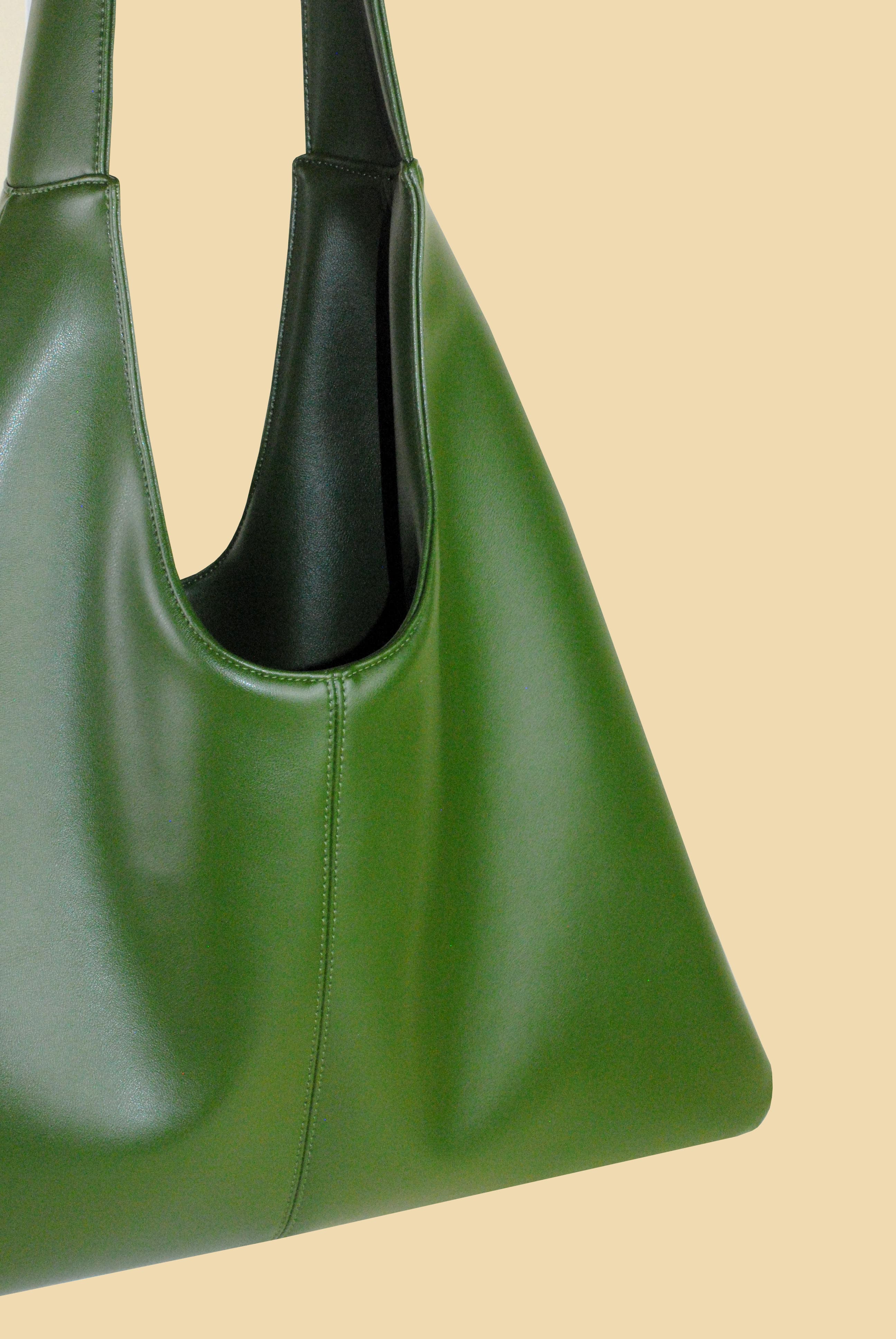 Agave Triangular Tote XL | Green