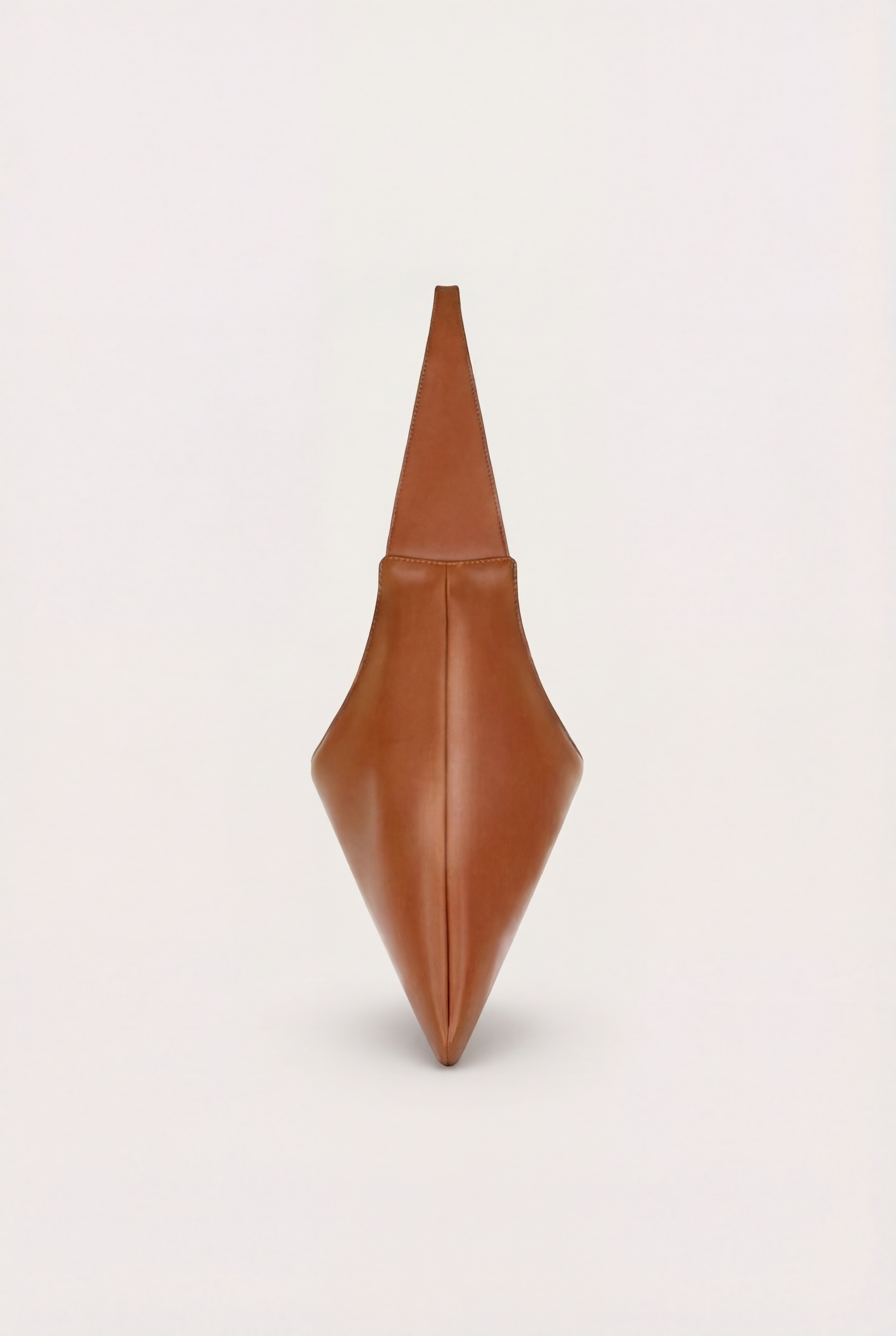 Agave Triangular Tote | Cognac