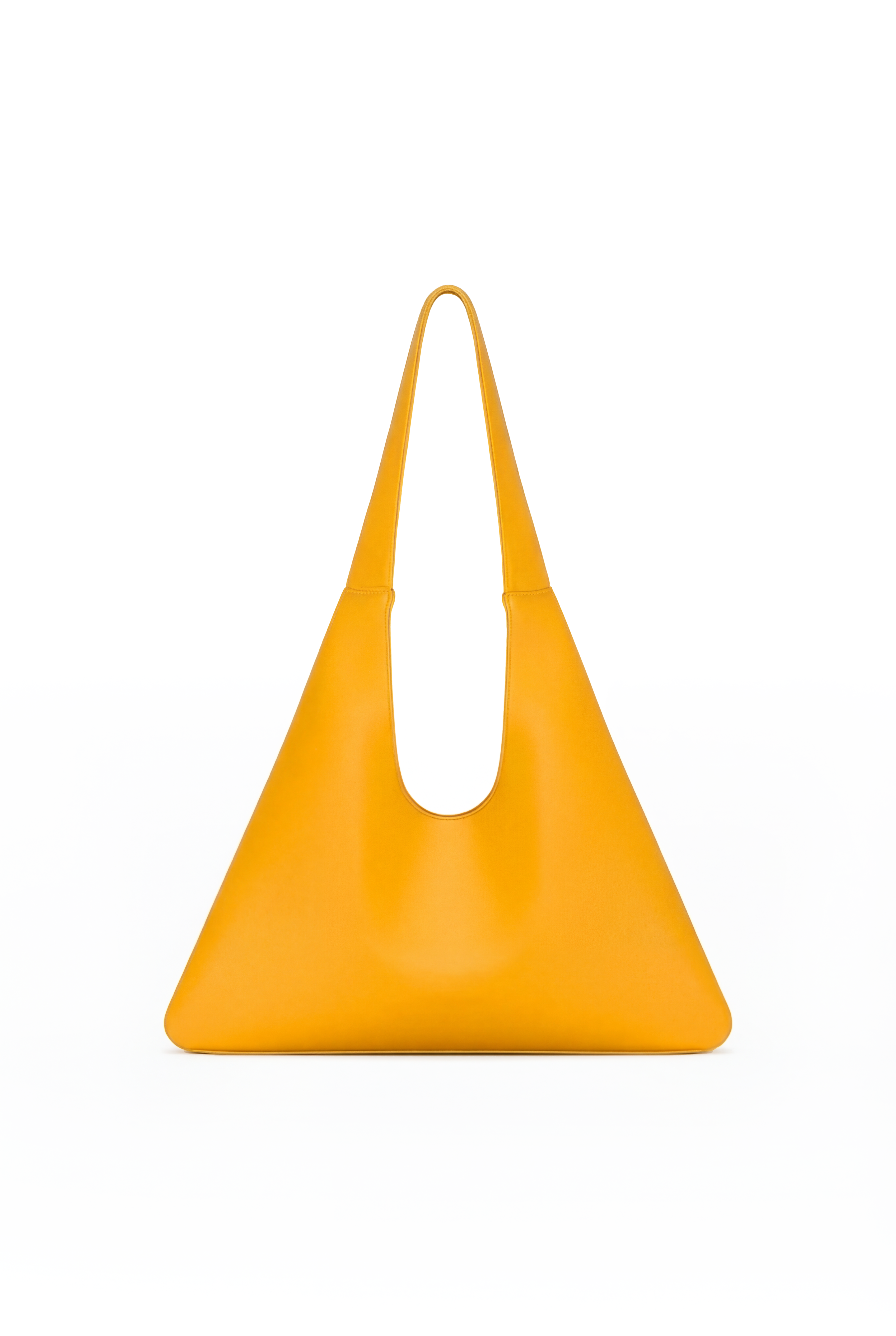 Agave Triangular Tote | Marigold Yellow