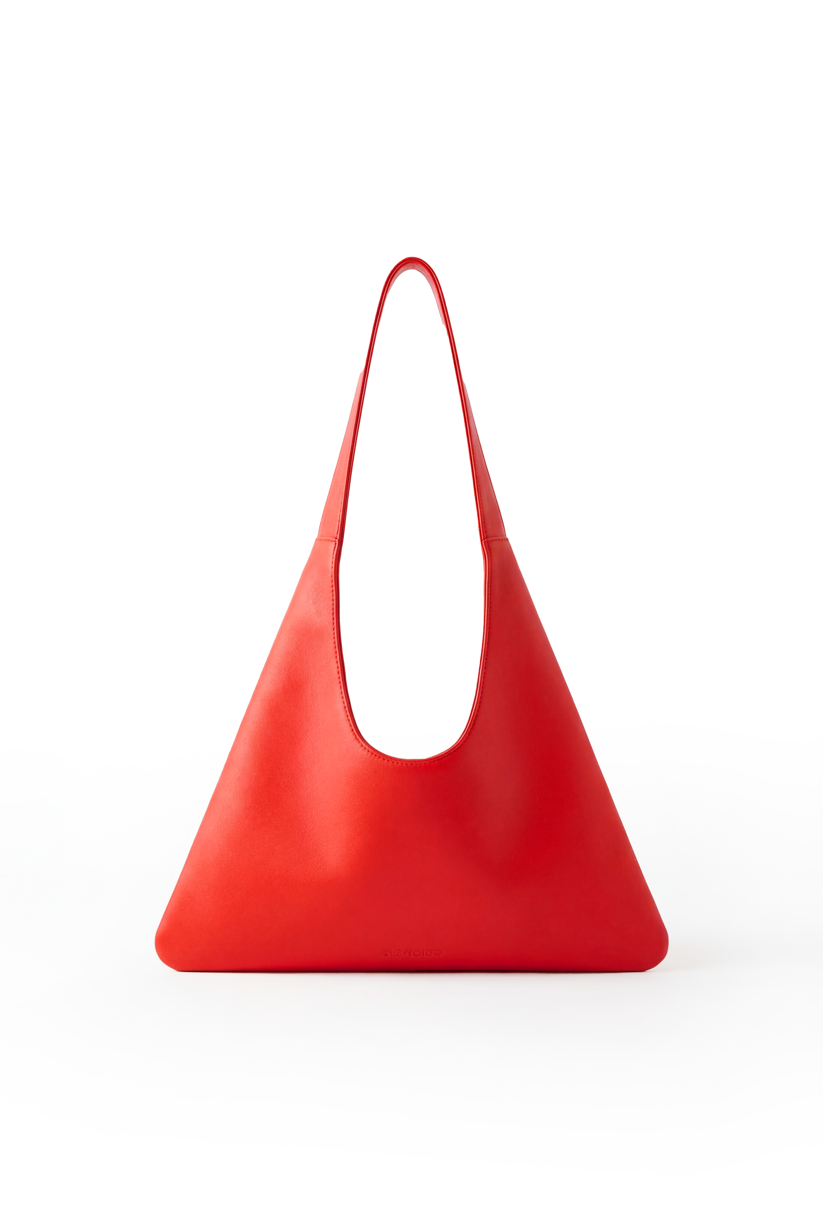 Agave Triangular Tote | Tomato Red