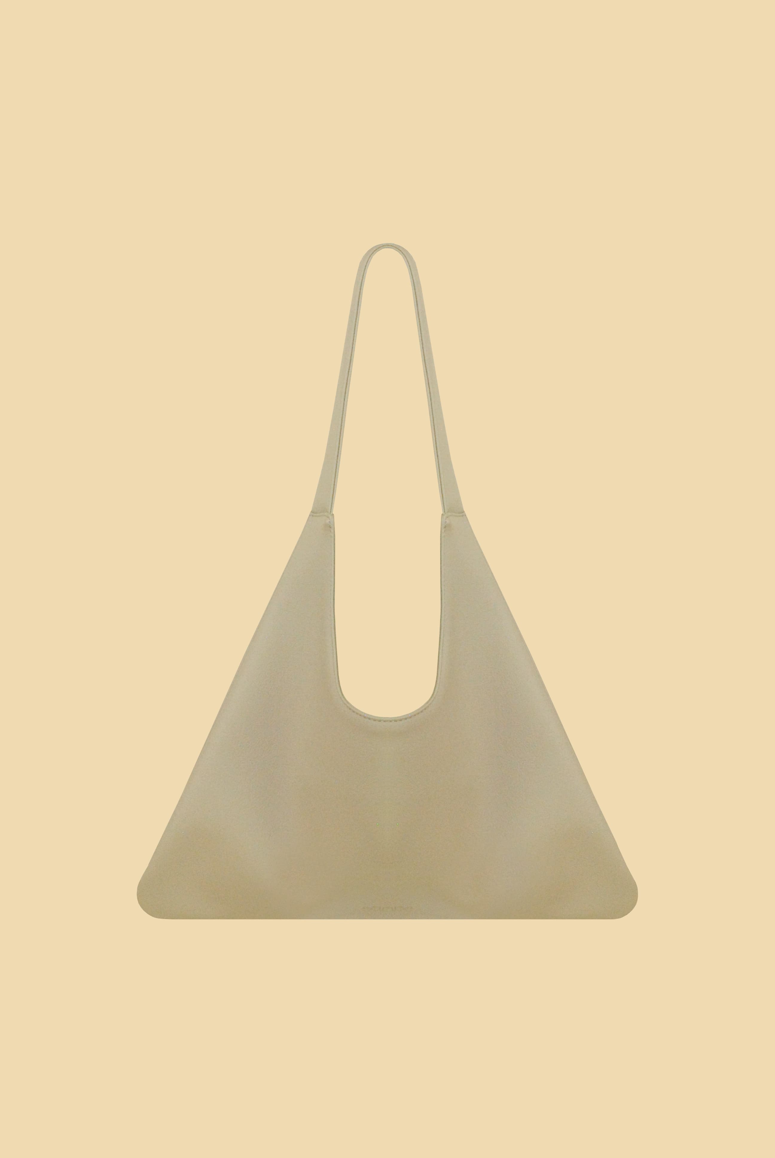 Agave Triangular Tote | Beige