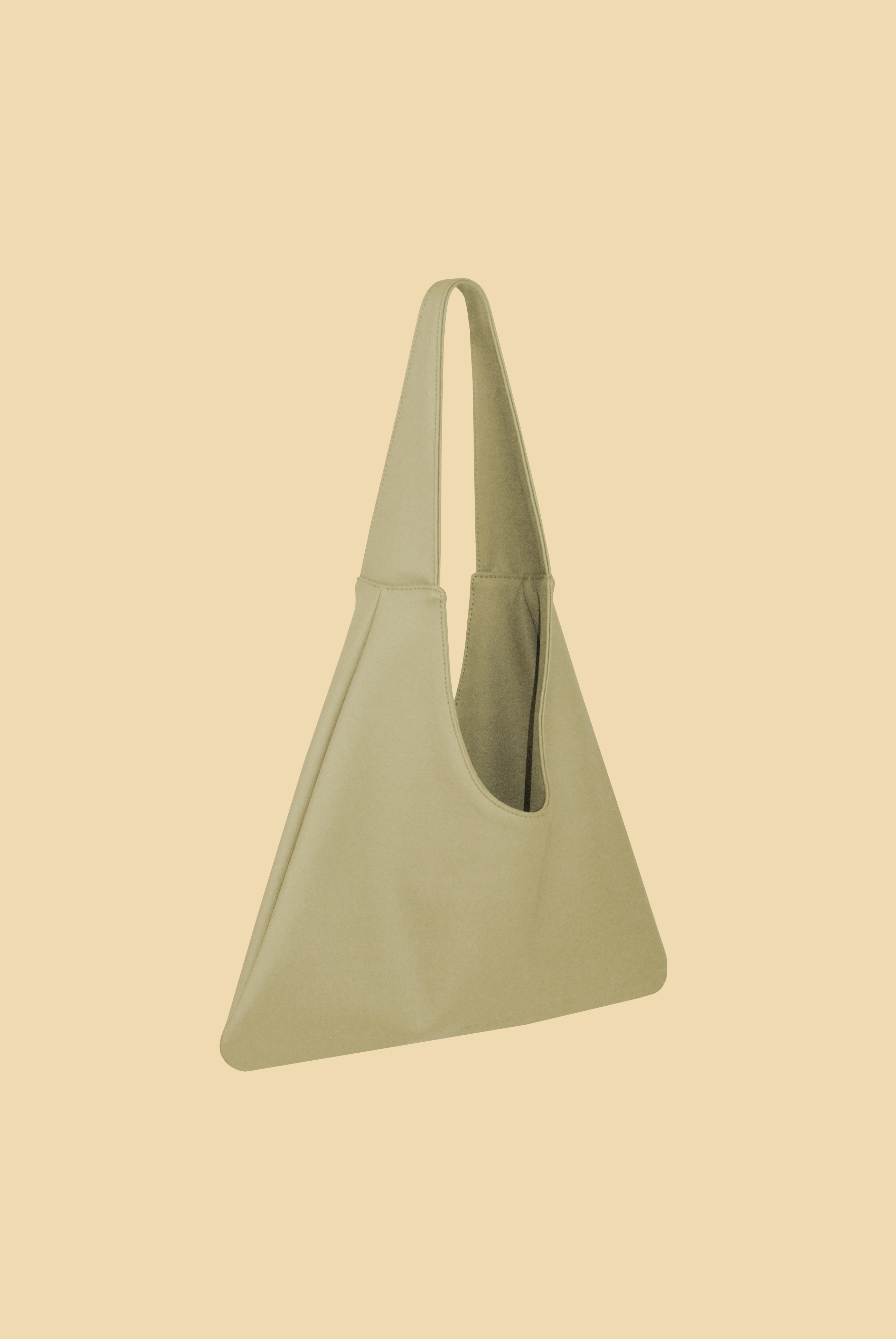 Agave Triangular Tote | Beige