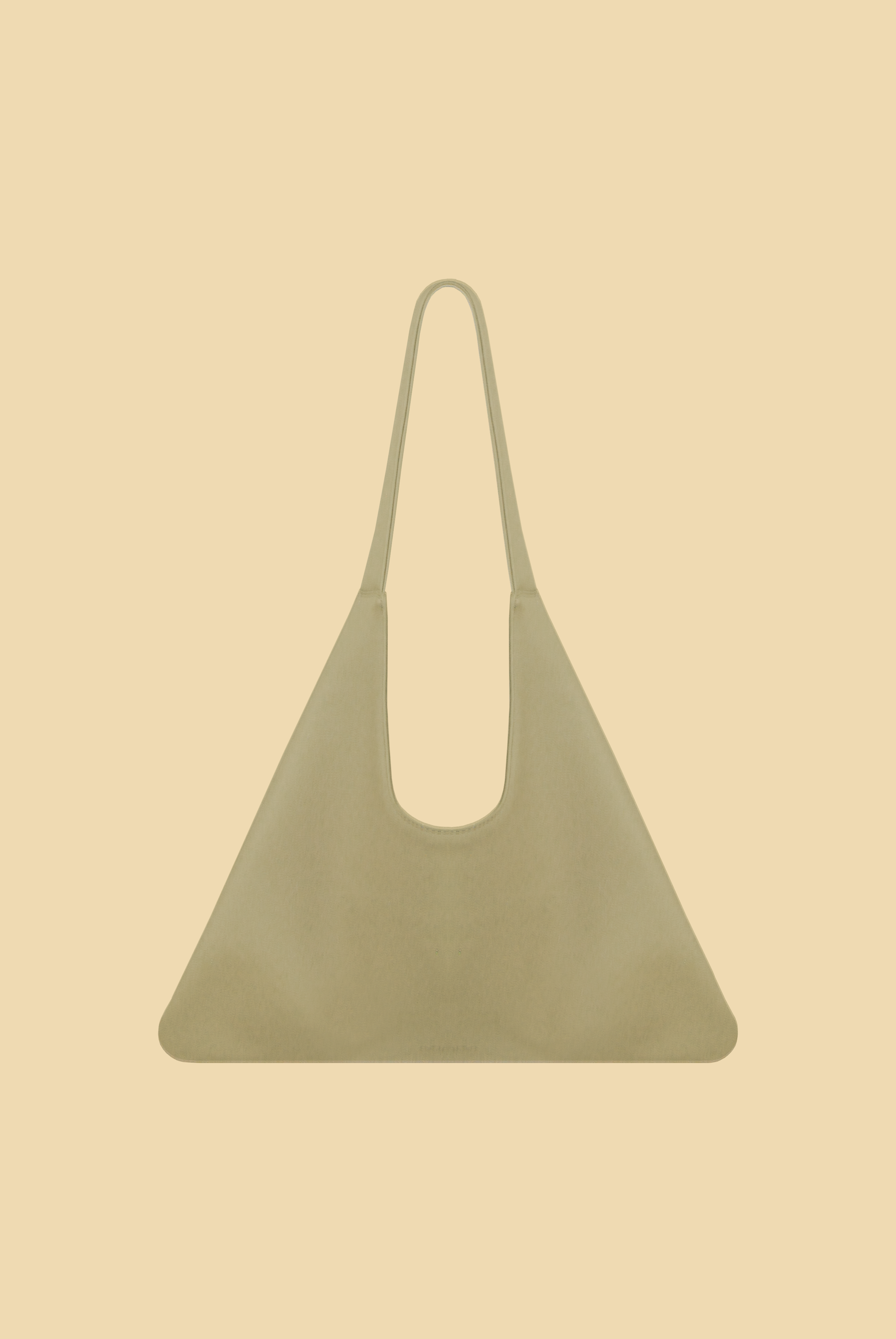 Agave Triangular Tote | Beige
