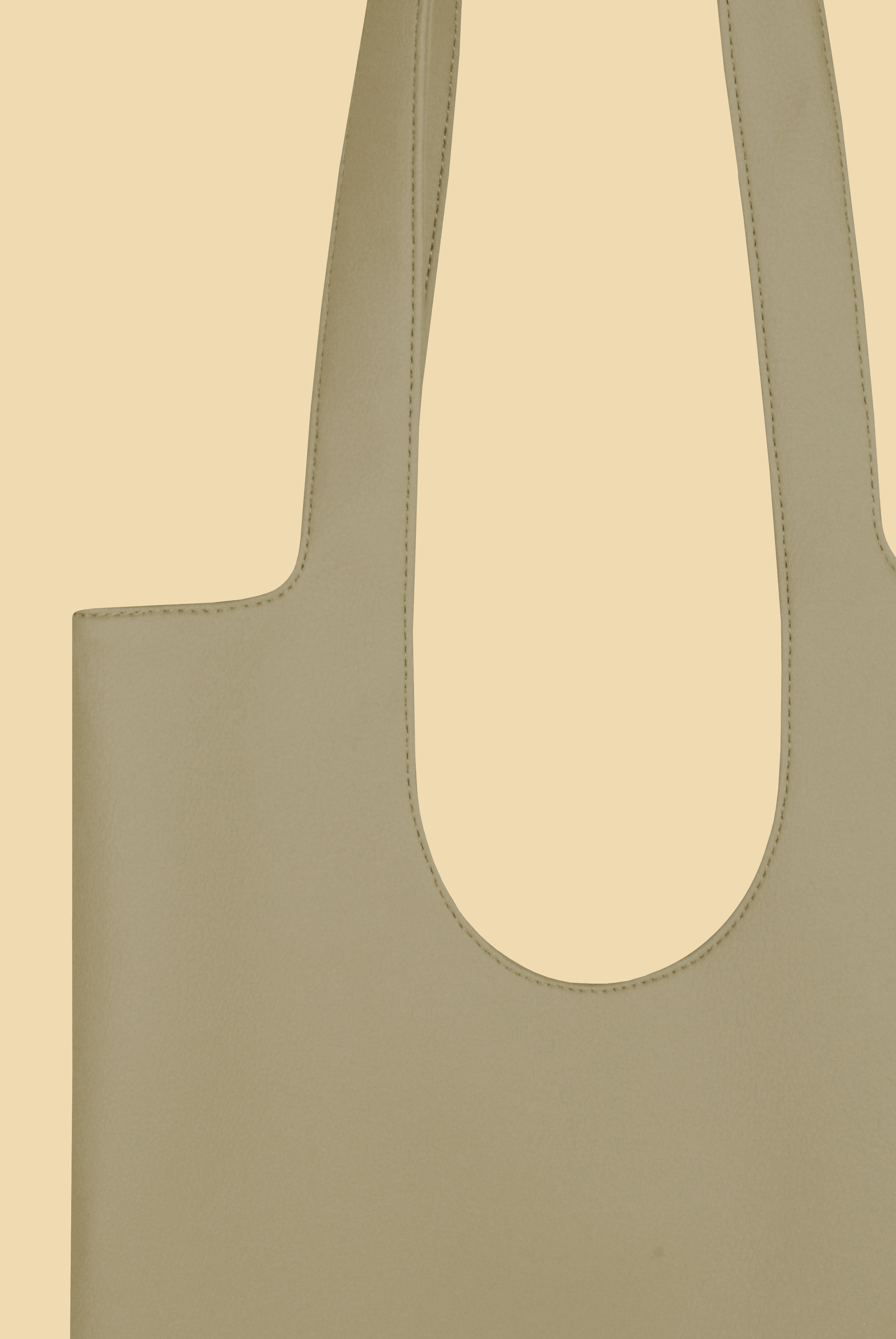 Dolores Square Tote | Beige