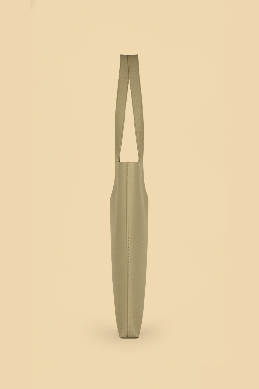 Dolores Square Tote | Beige