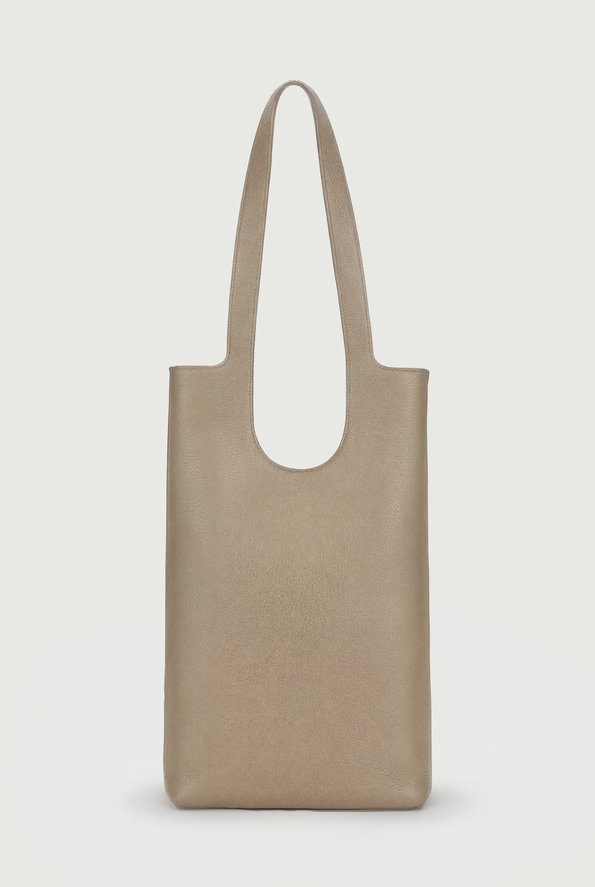 Dolores Square Tote in Beige | Cactus Leather Laptop Bag | Santos 