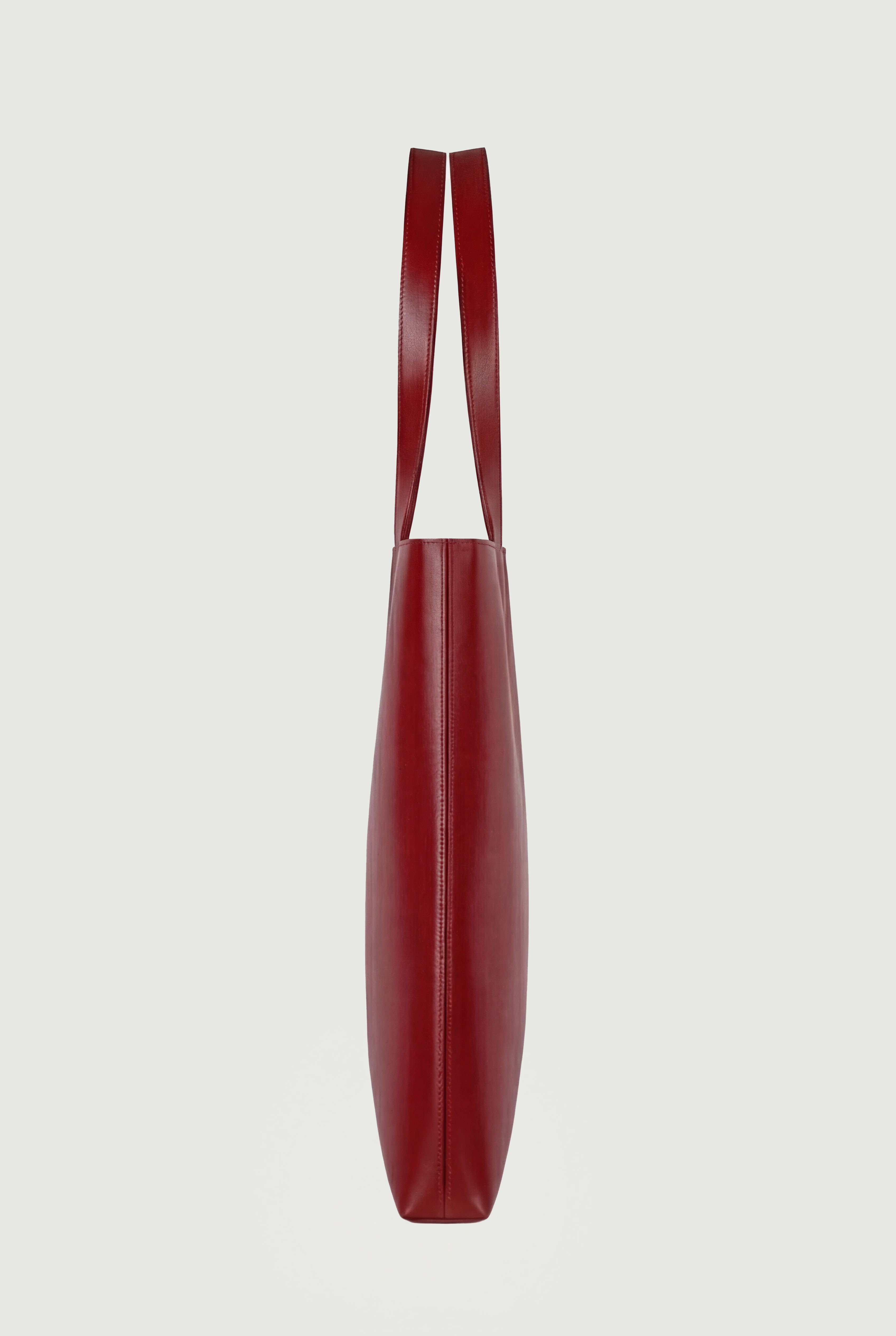 Dolores Square Tote | Burgundy Red