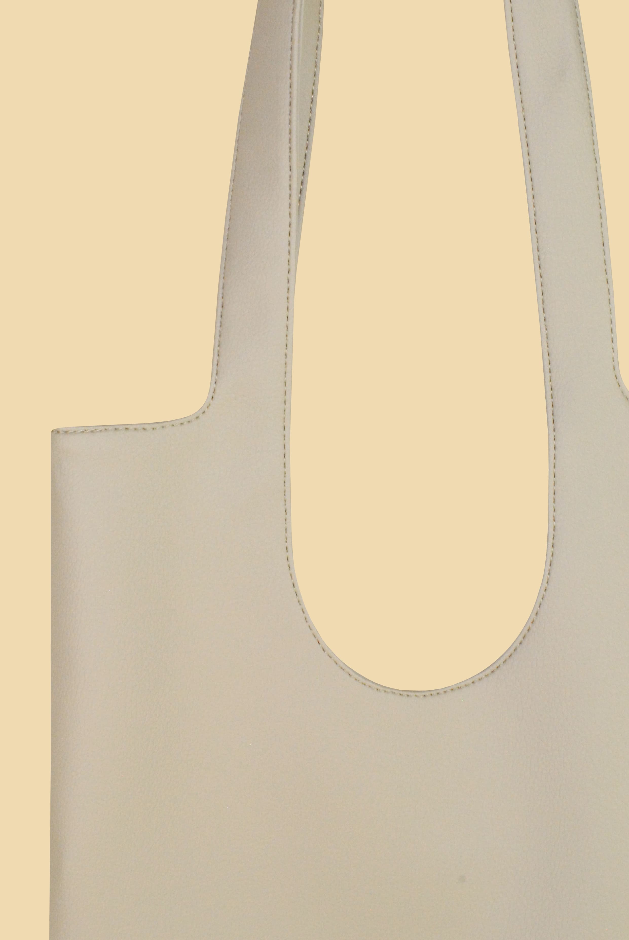 Dolores Square Tote | Beige