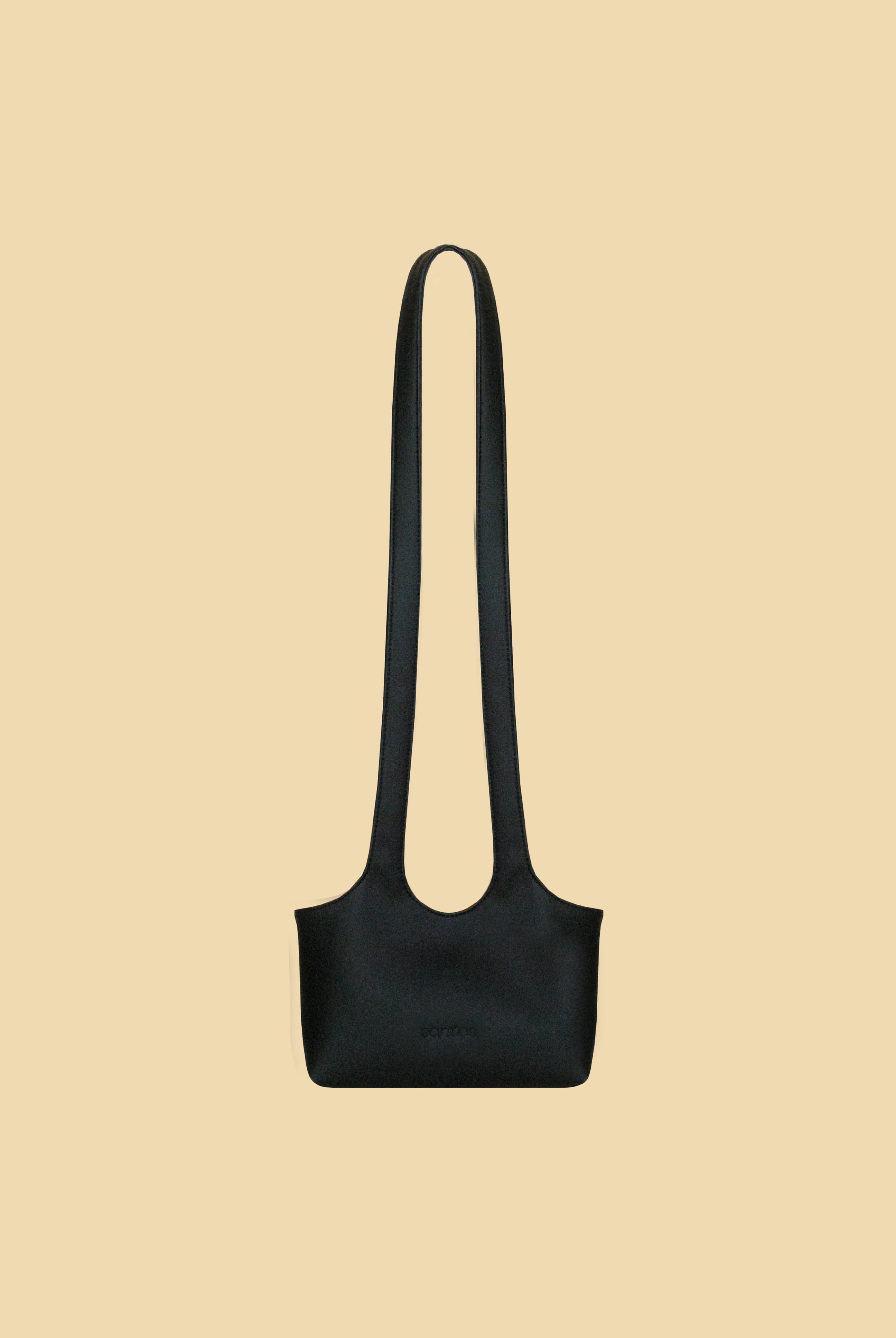 Miriam Mini Tote | Black Pebbled