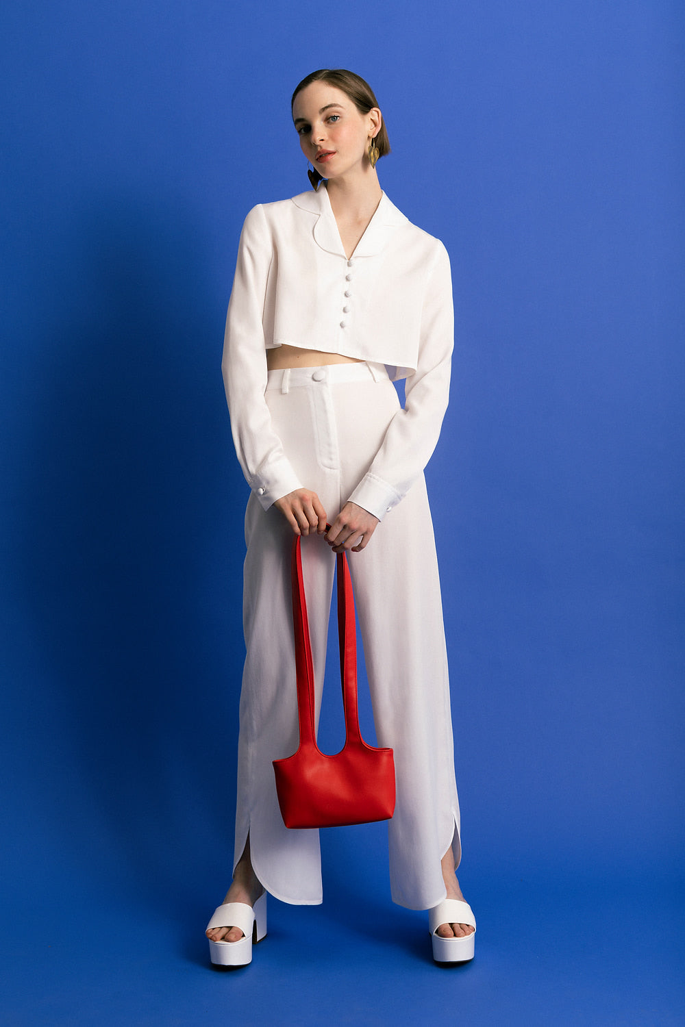 Miriam Mini Tote | Tomato Red