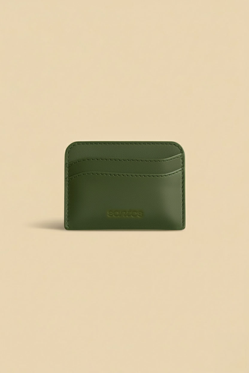 Rosa Curved Card Case | Green
