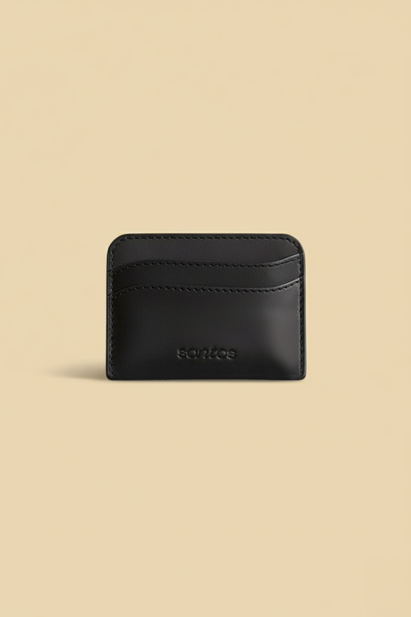 Rosa Curved Card Case | Black
