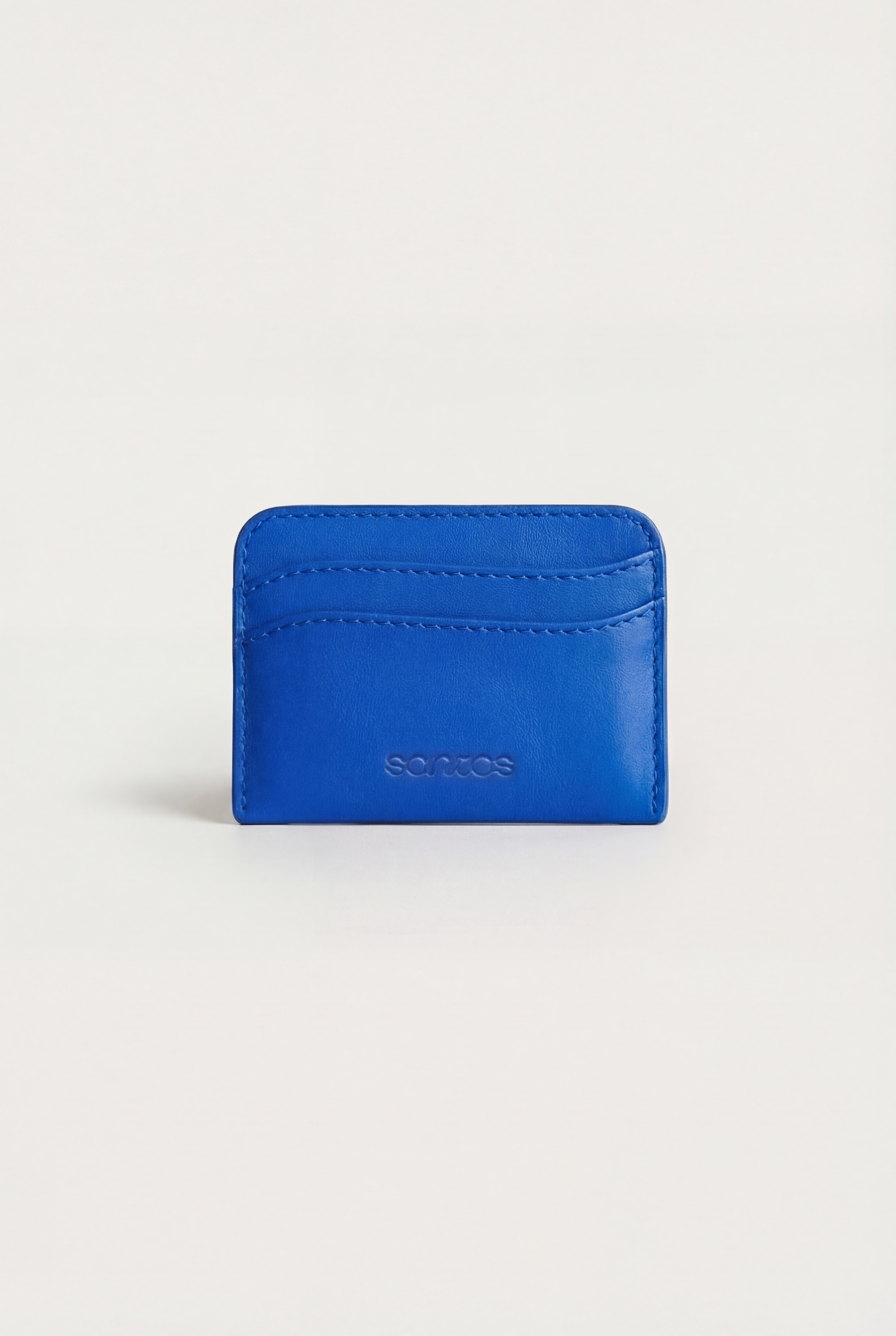 Rosa Curved Card Case | Electric Blue