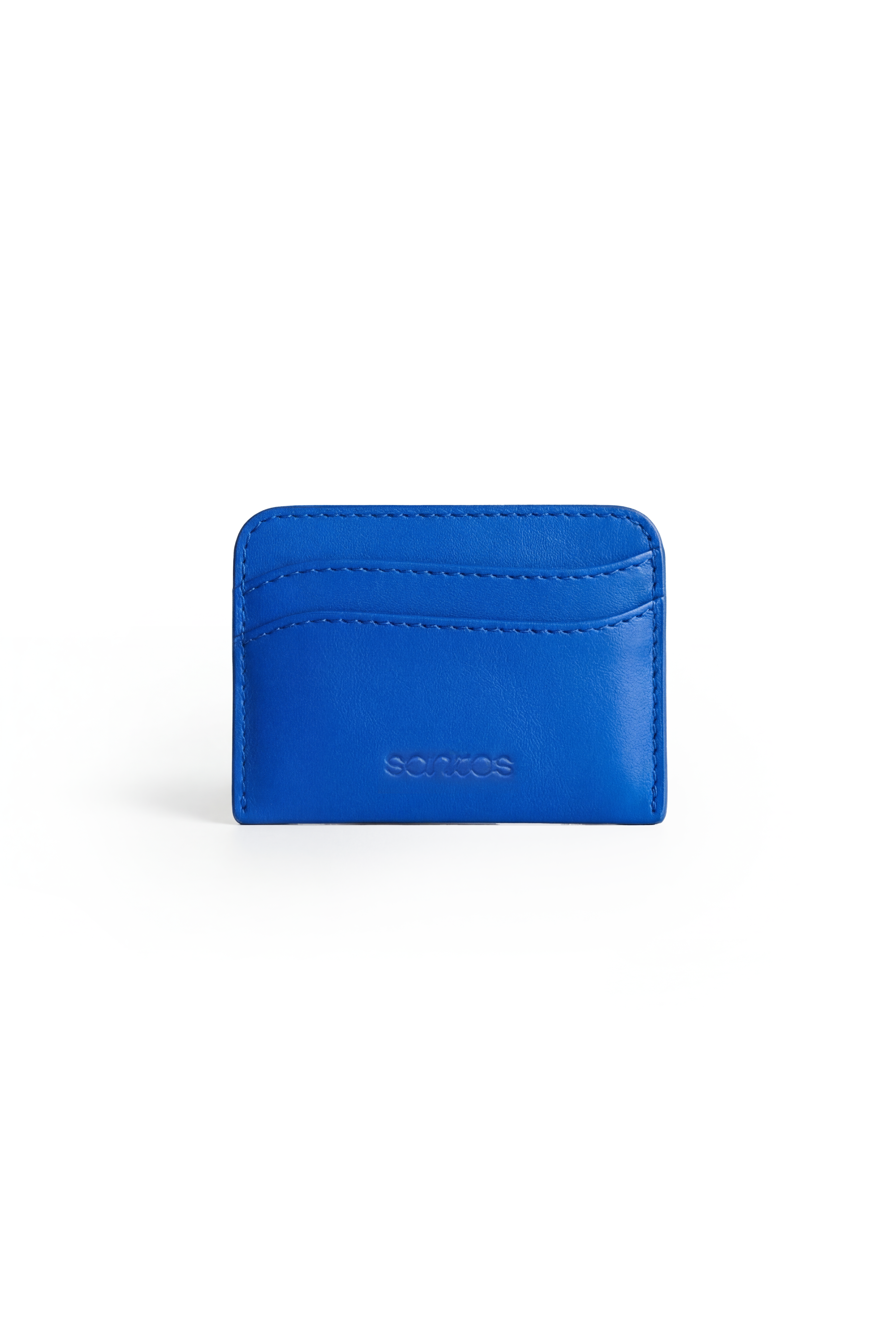 Rosa Curved Card Case | Electric Blue