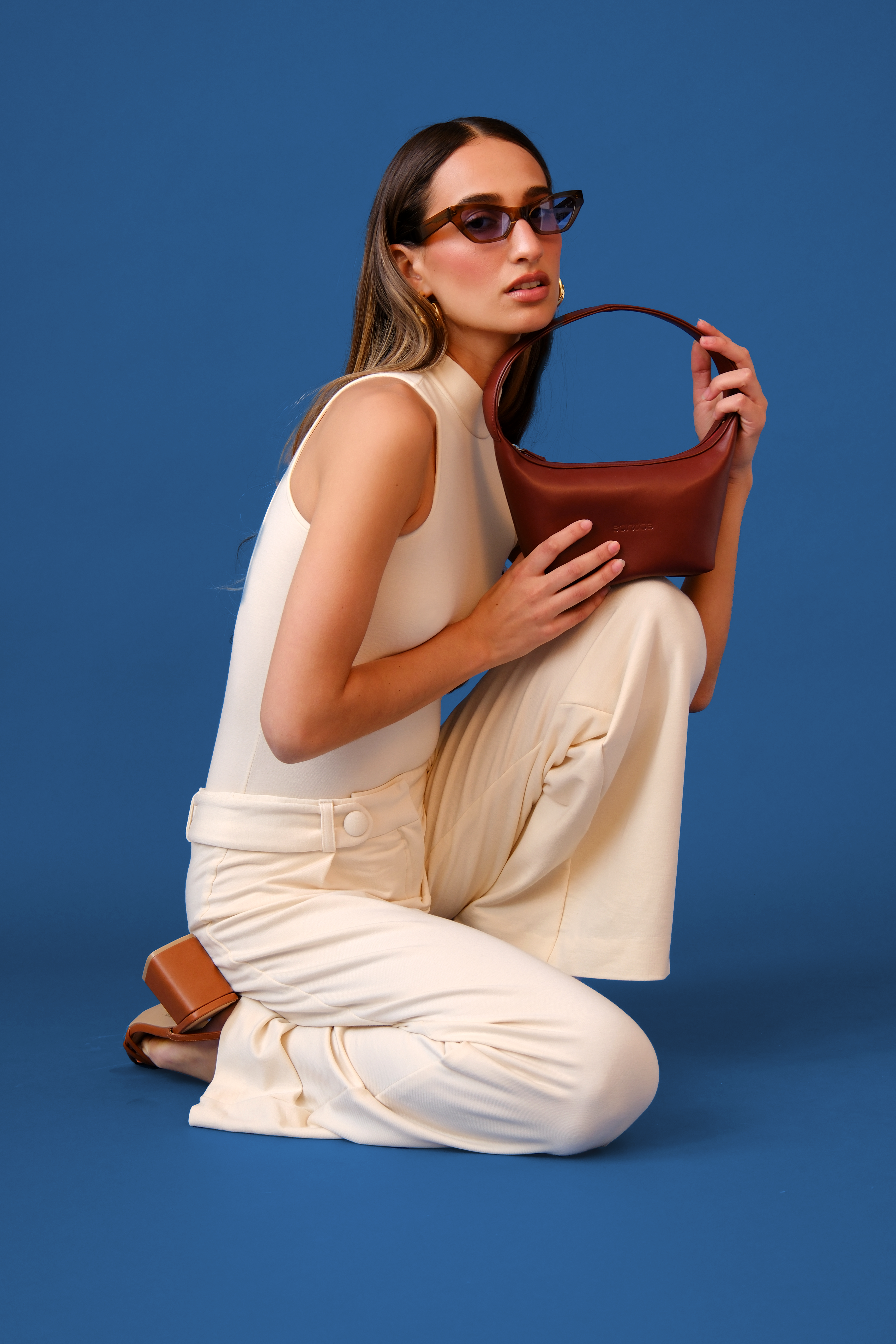 Amelia Mini Bag | Burgundy Red