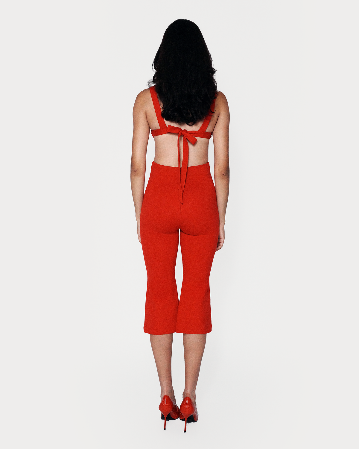 Isabel Tie Back Top | Red