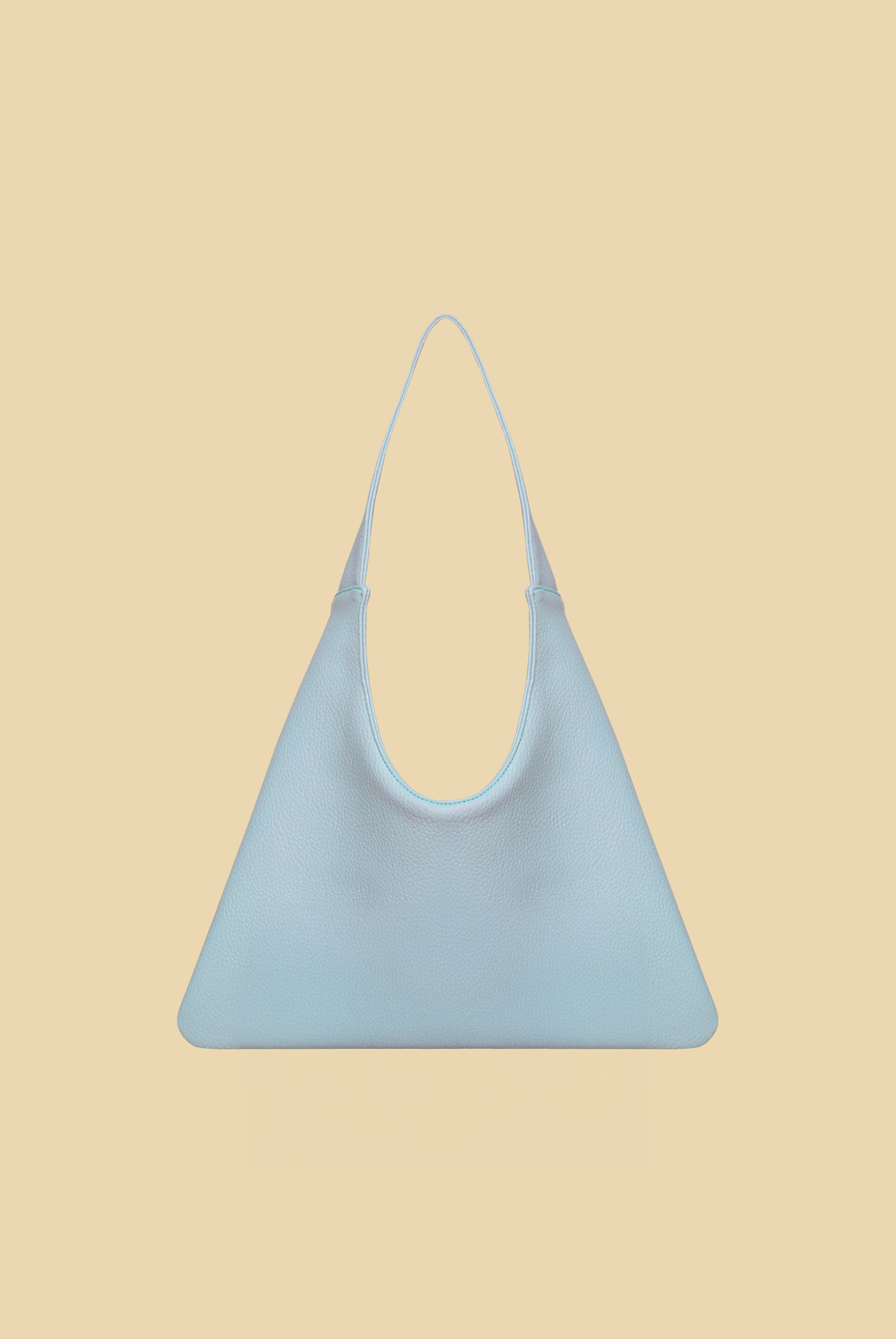 Agave Triangular Tote | Ice Blue