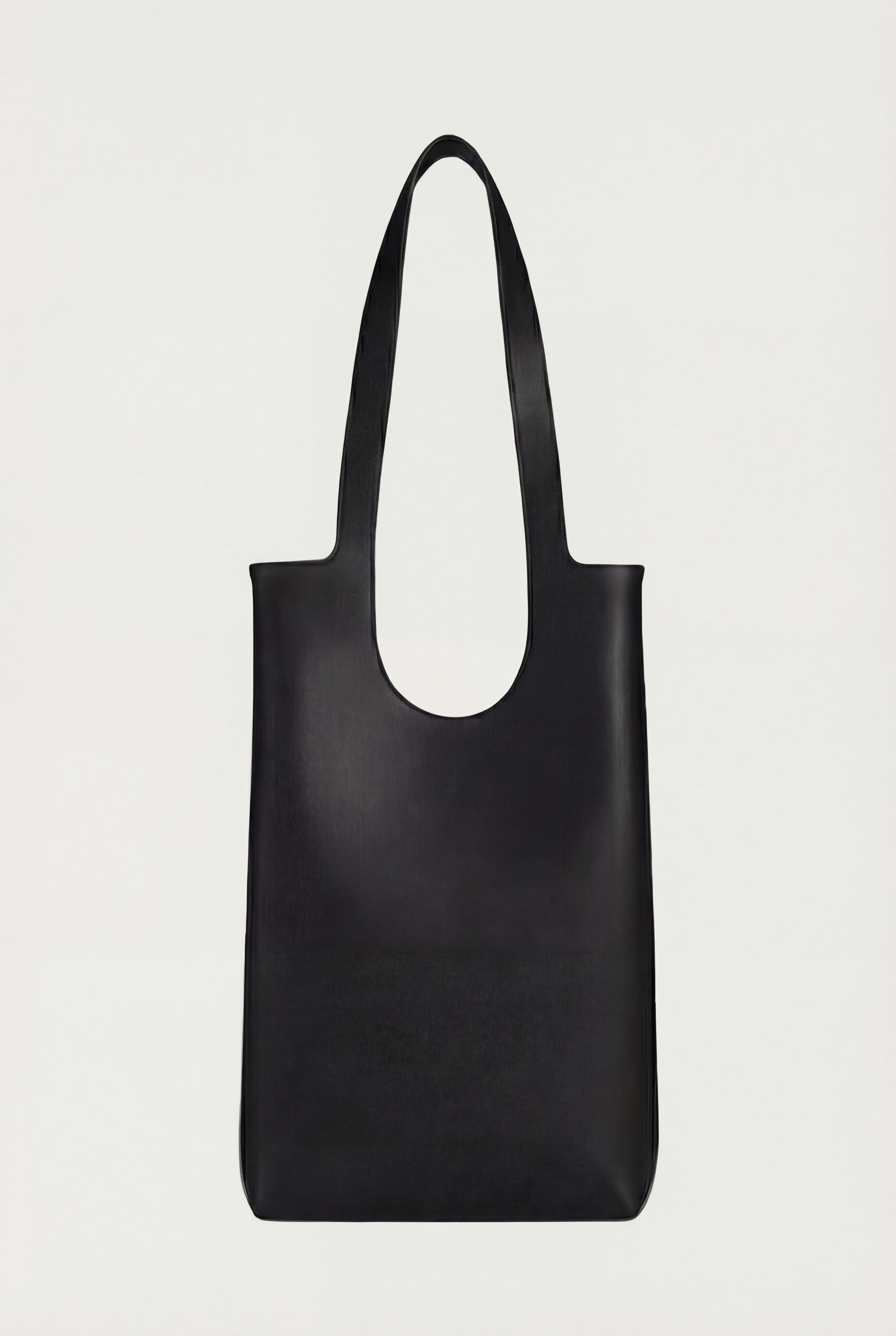 Dolores Square Tote in Black | Cactus Leather Laptop Bag | Santos