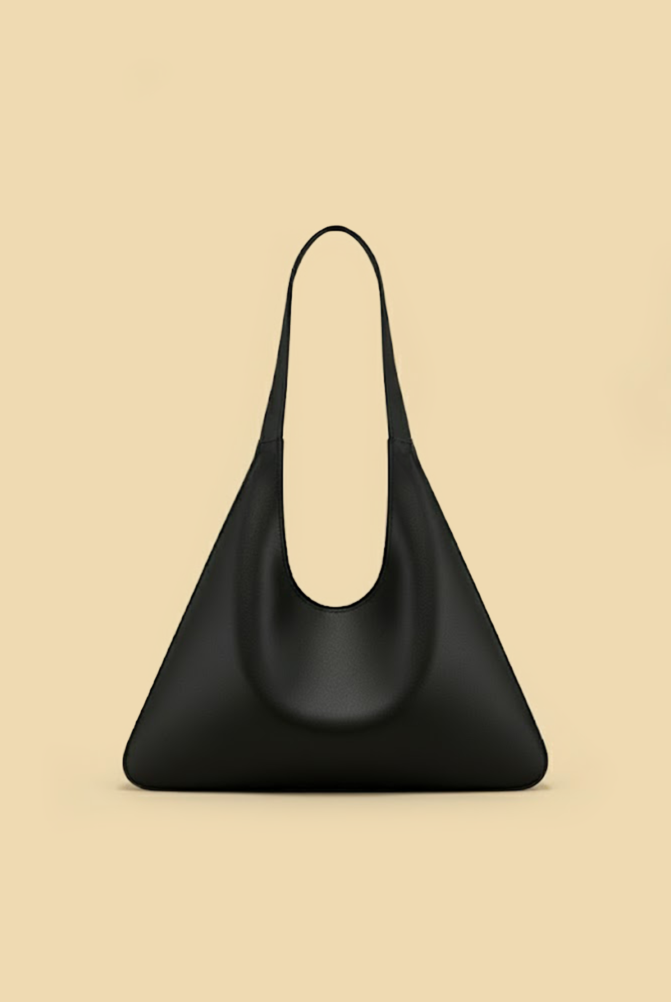 Agave Triangular Tote | Black