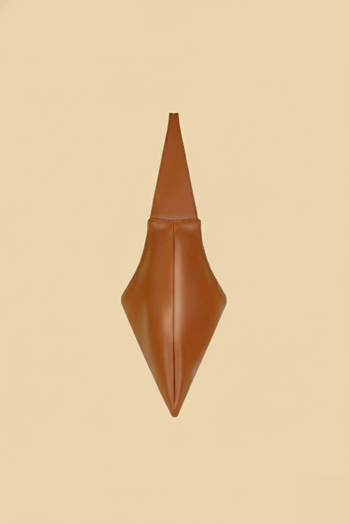 Agave Triangular Tote | Cognac