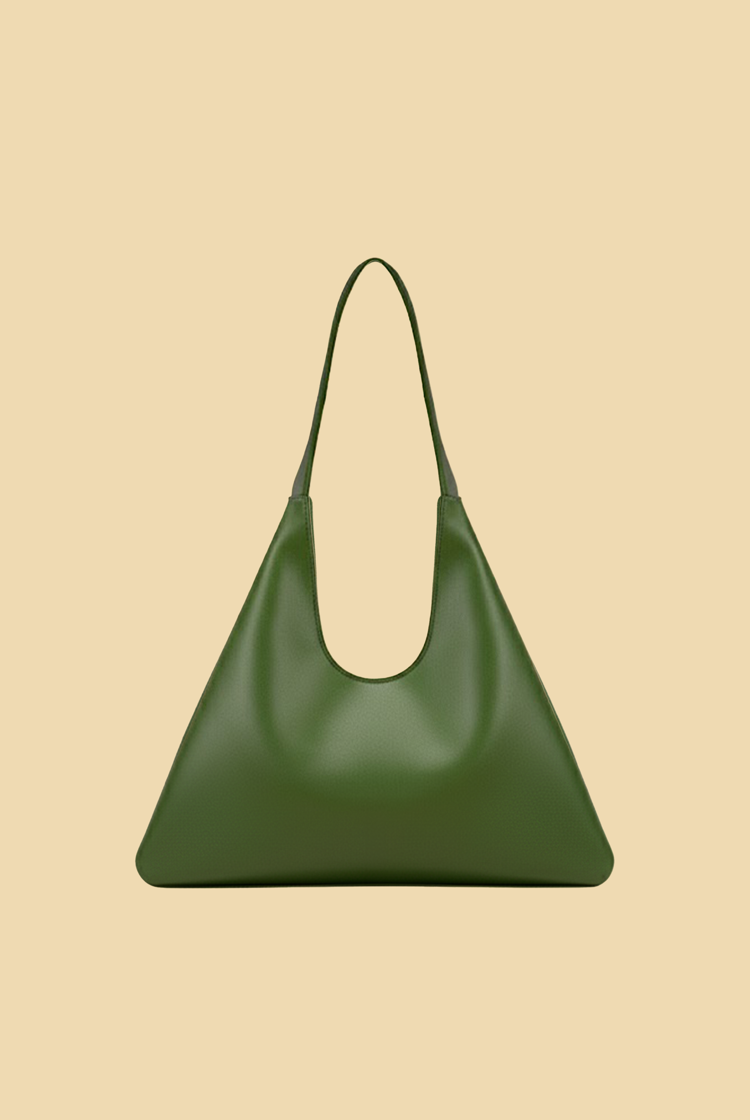 Agave Triangular Tote | Green