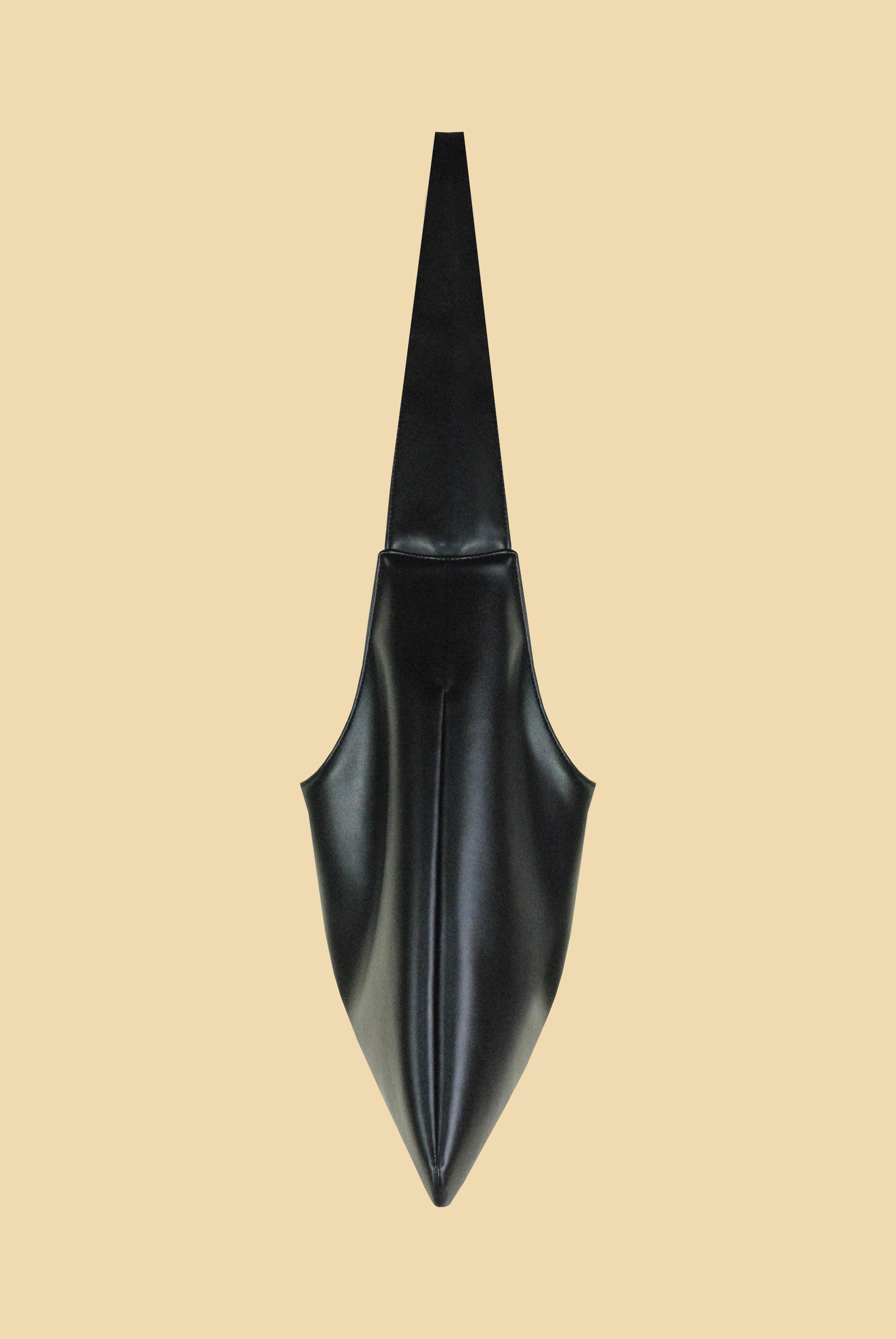 Agave Triangular Tote XL | Black