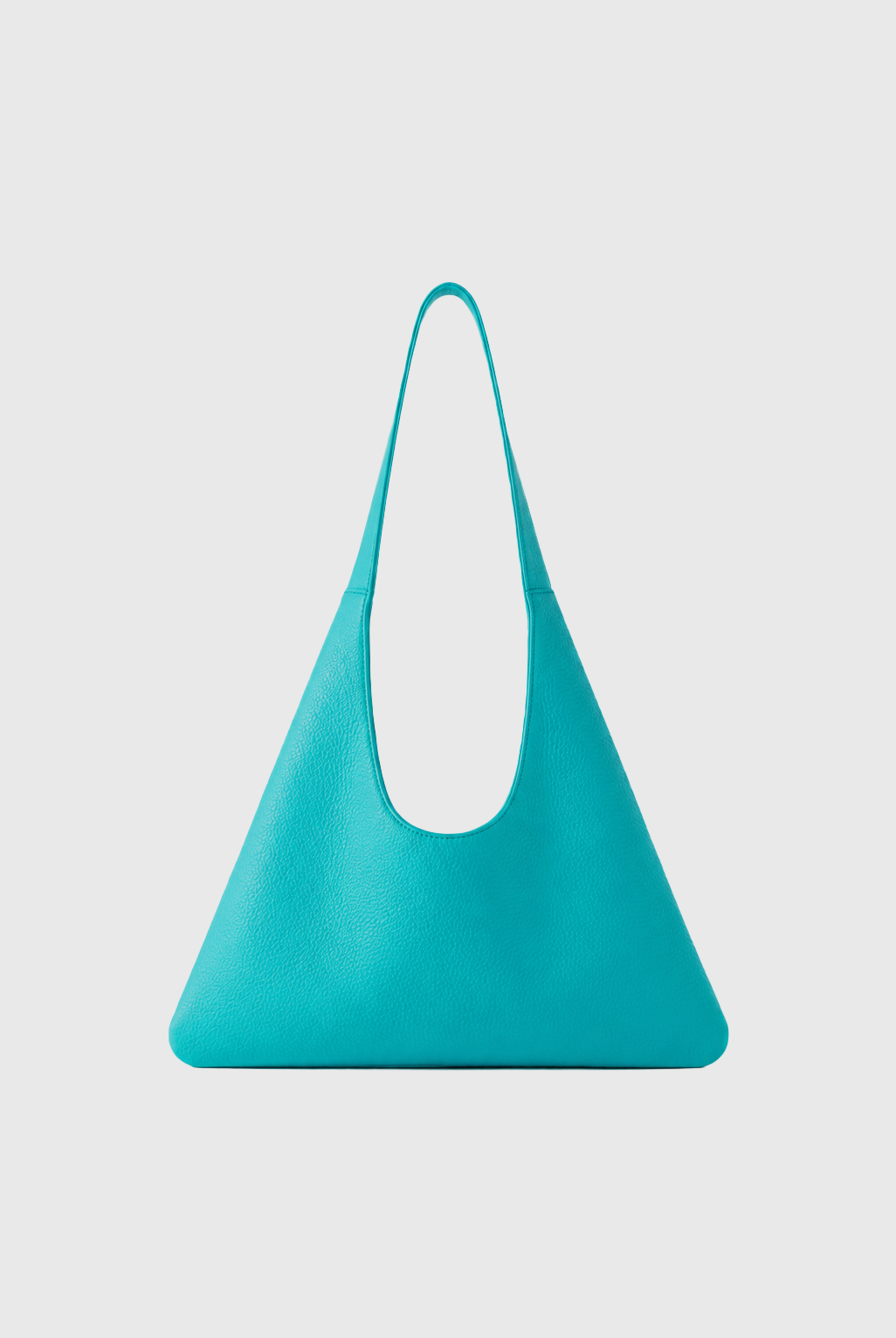 Agave Triangular Tote | Aqua