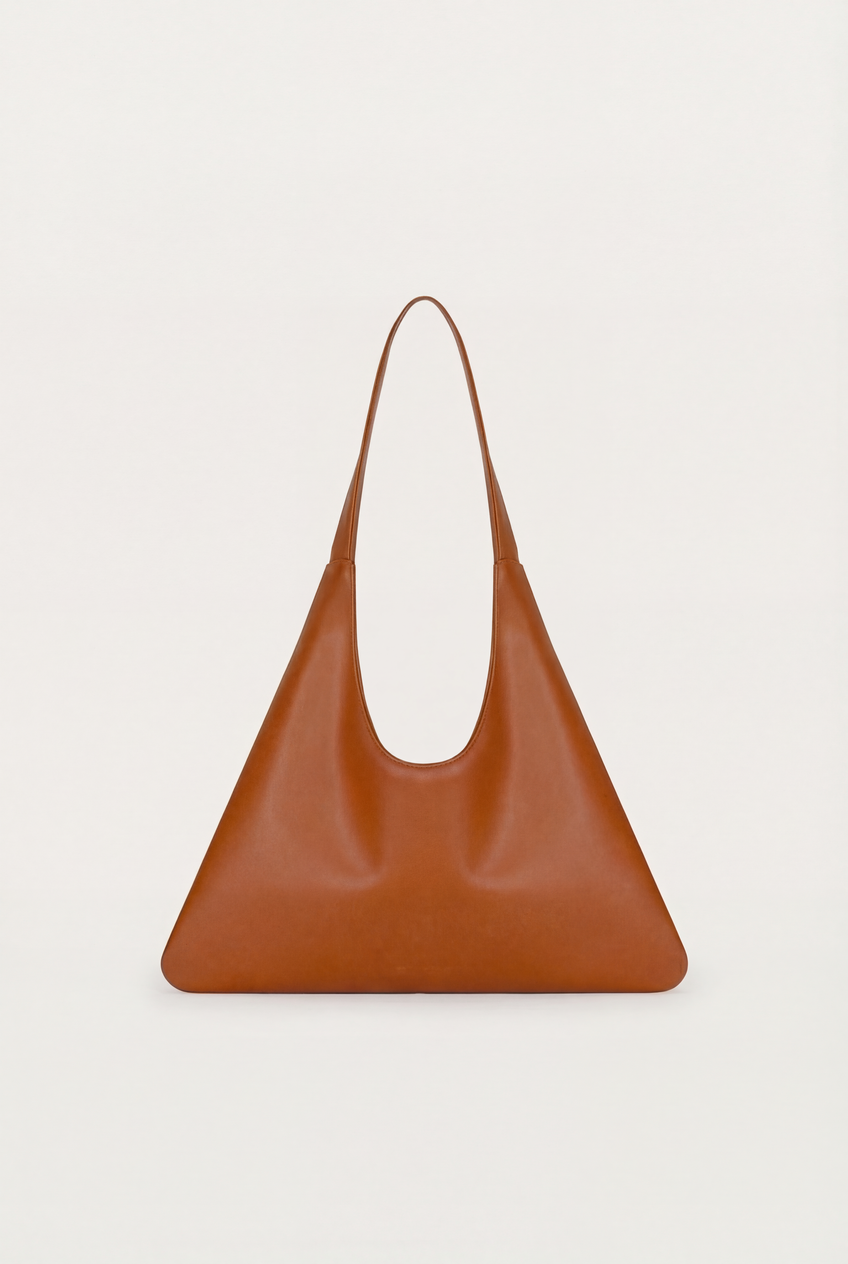 Agave Triangular Tote | Cognac