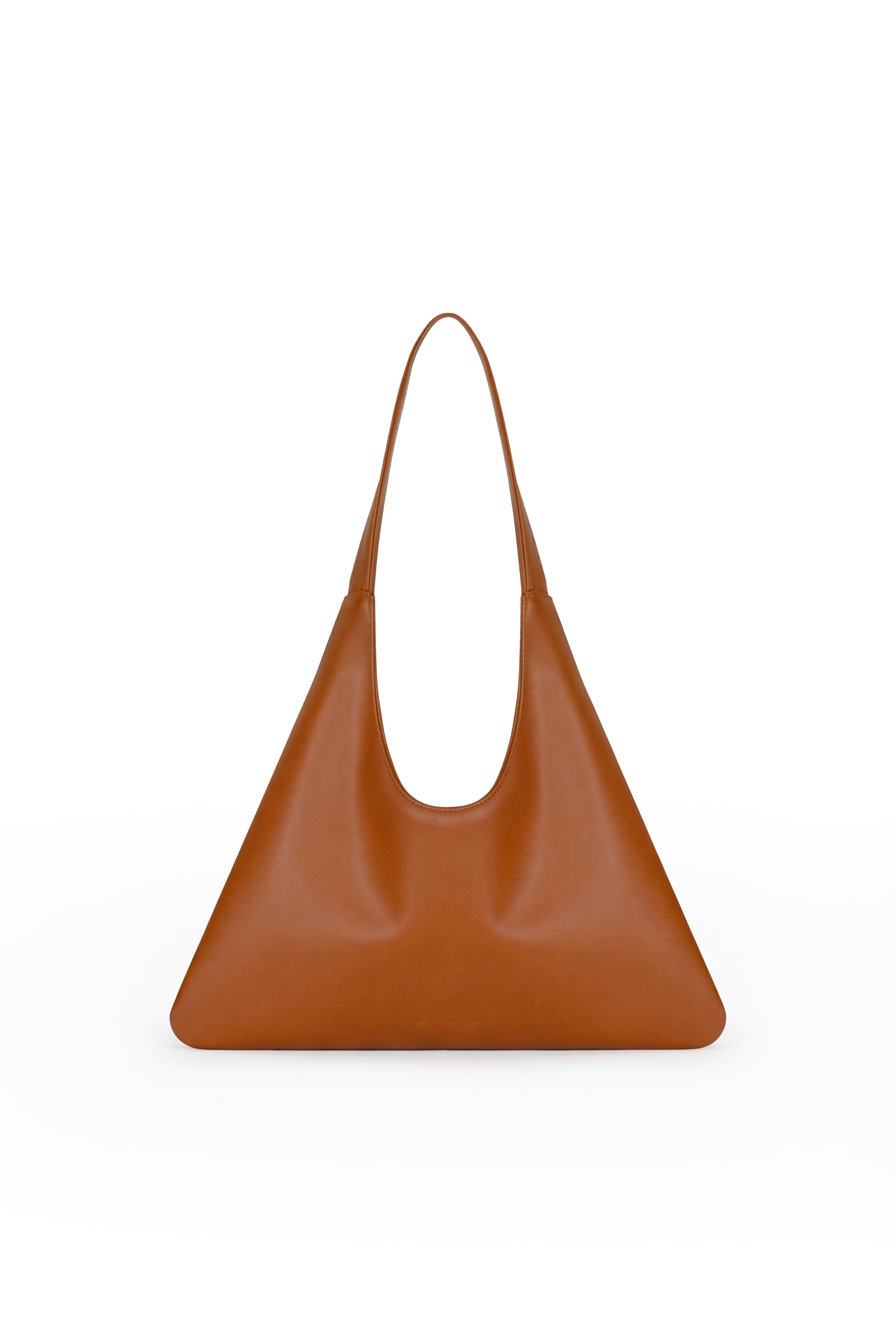 Agave Triangular Tote | Cognac