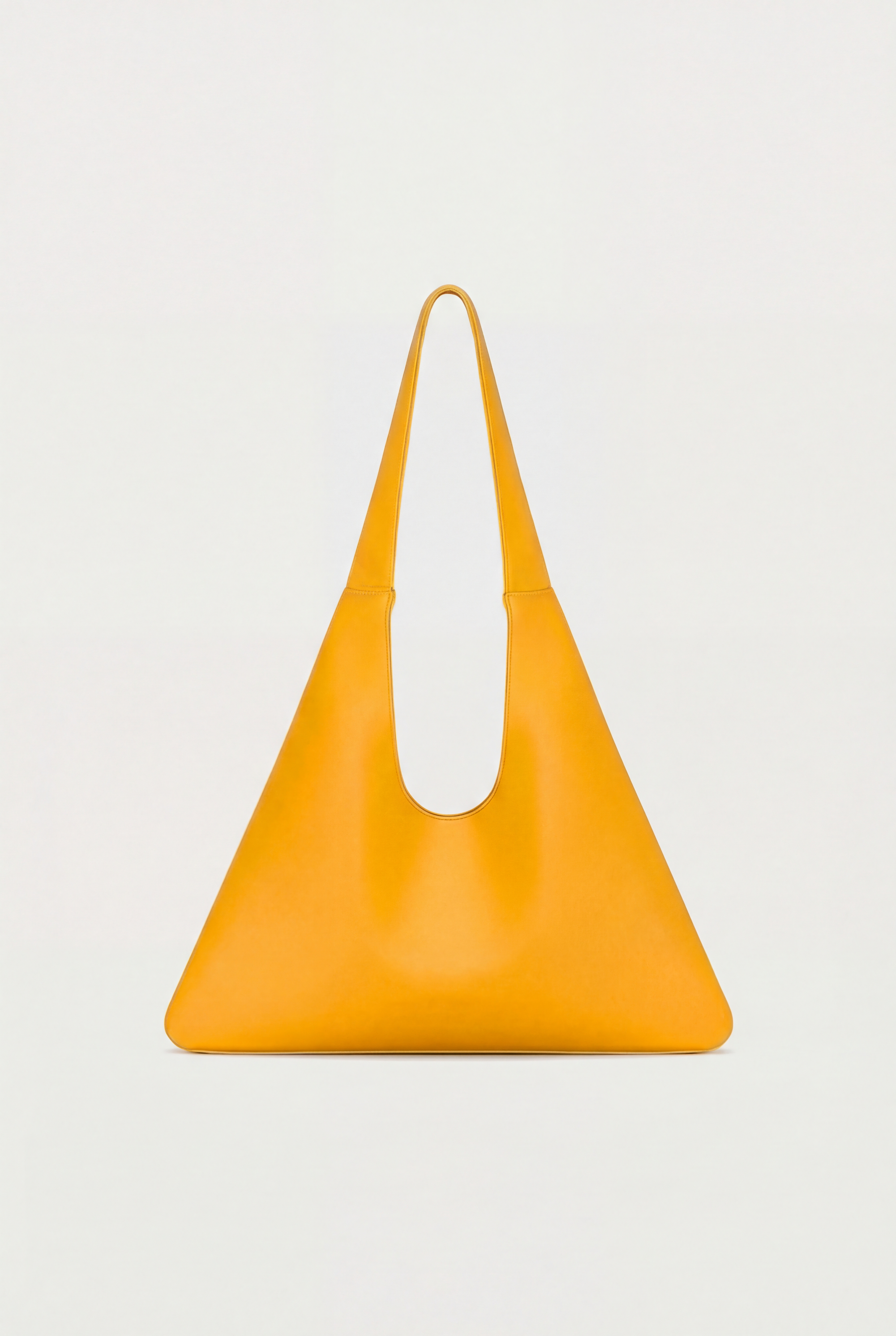 Agave Triangular Tote | Marigold Yellow