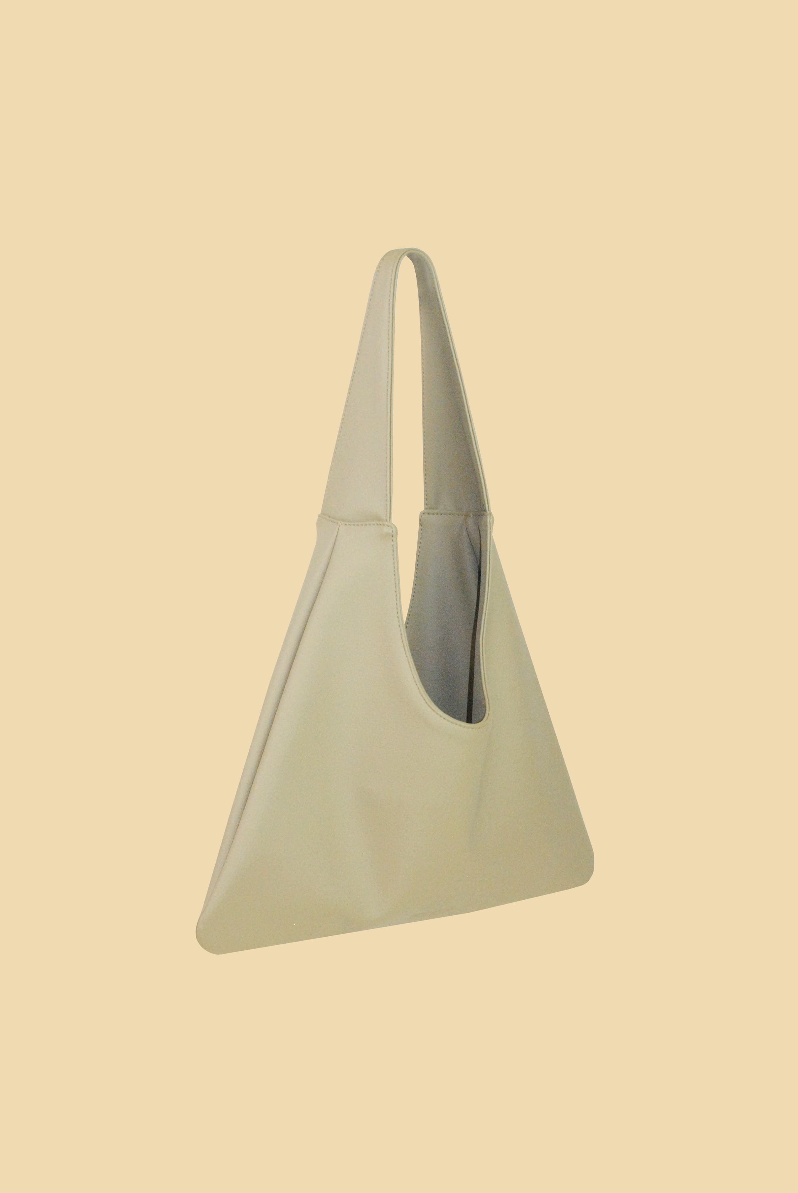 Agave Triangular Tote | Beige