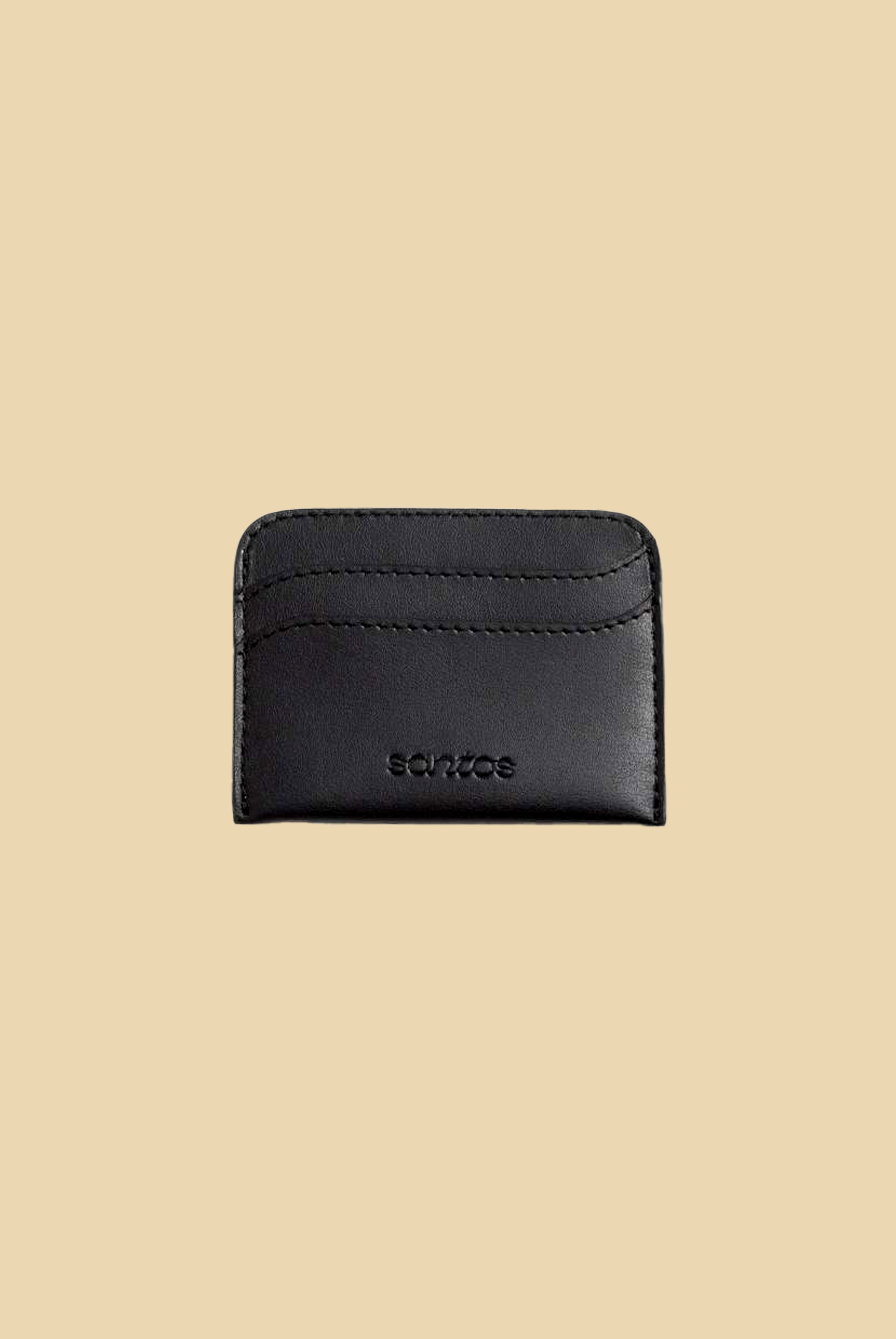 Rosa Curved Card Case | Black