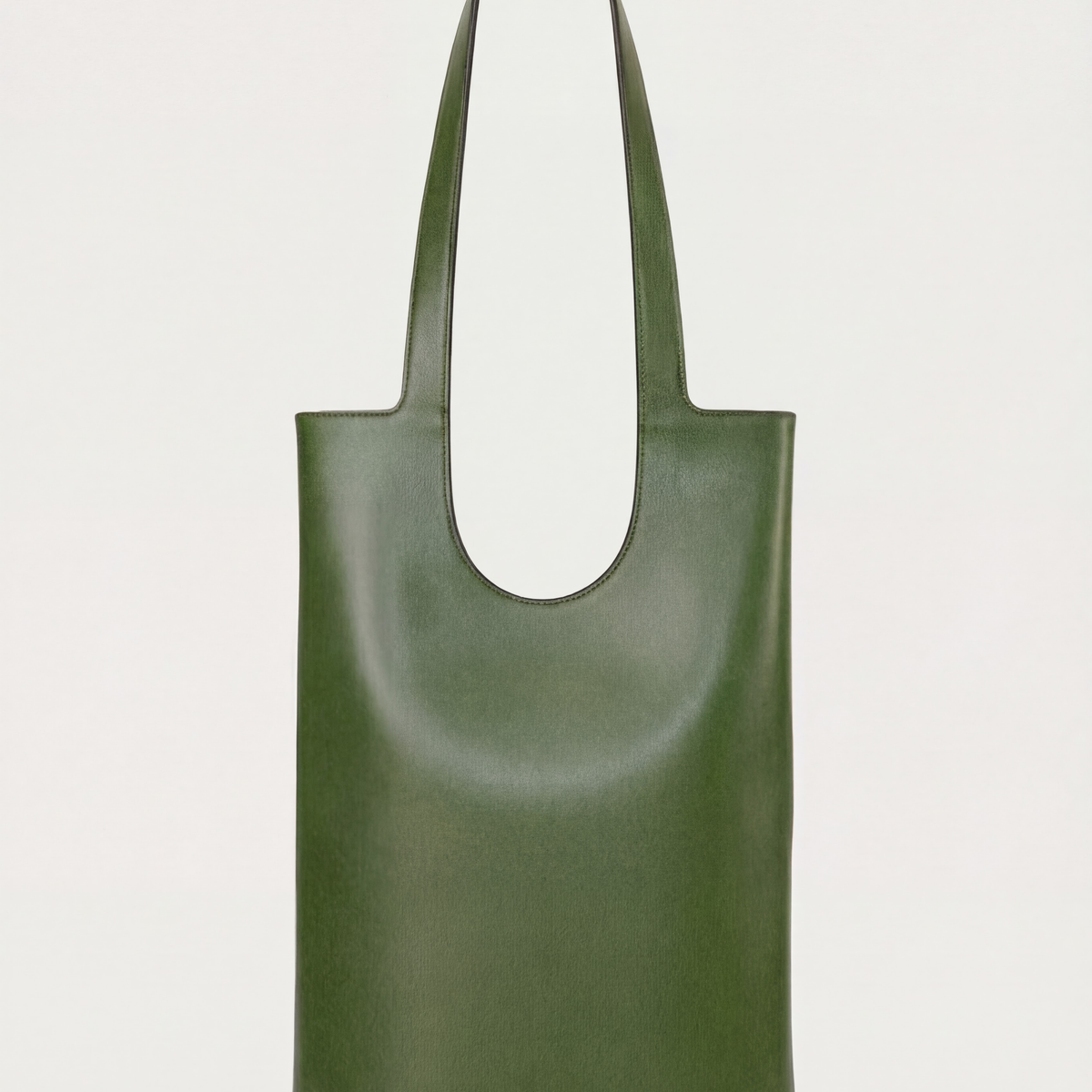 Dolores Square Tote in Green | Cactus Leather Laptop Bag | Santos 