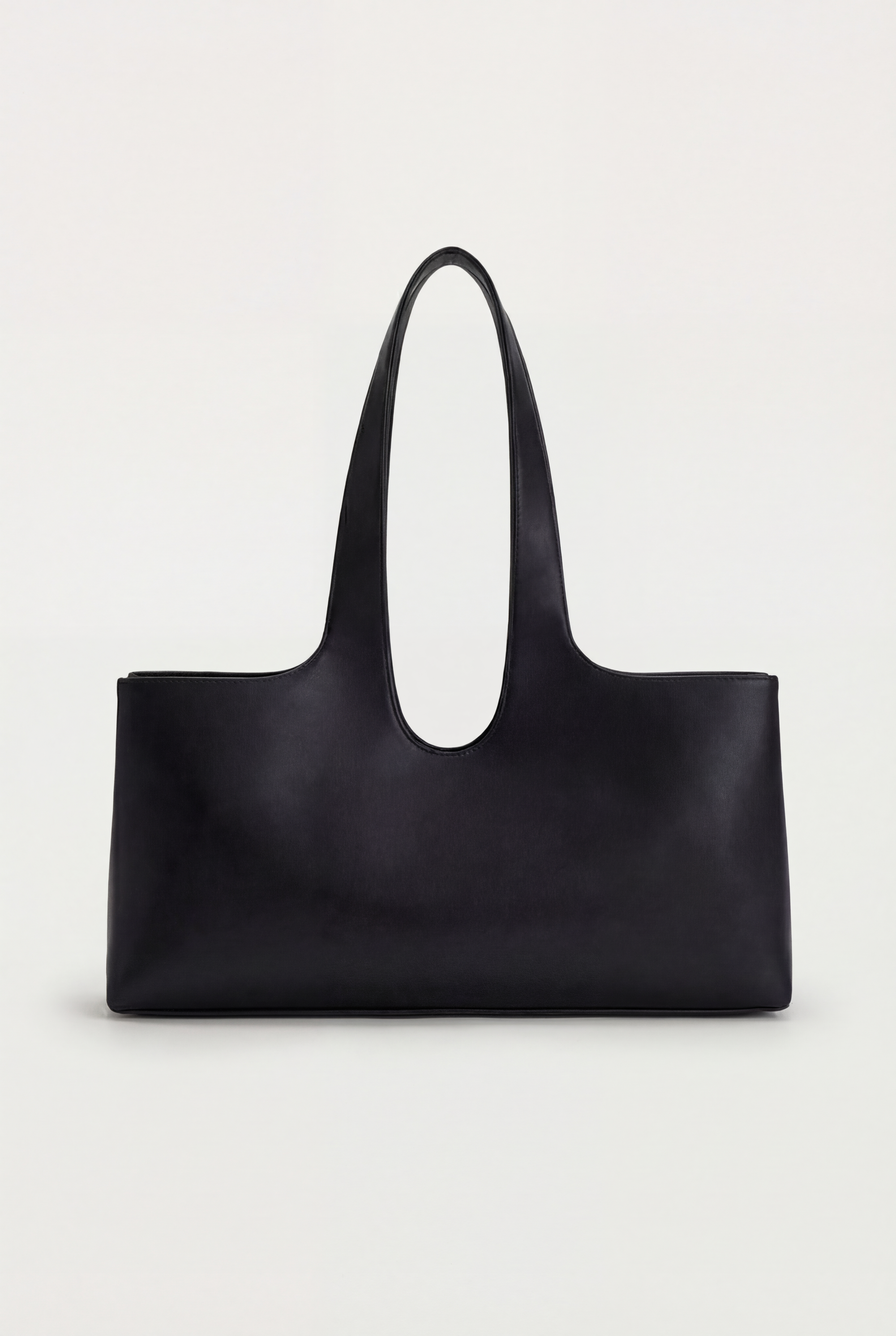 Fiorella Rectangular Tote | Black