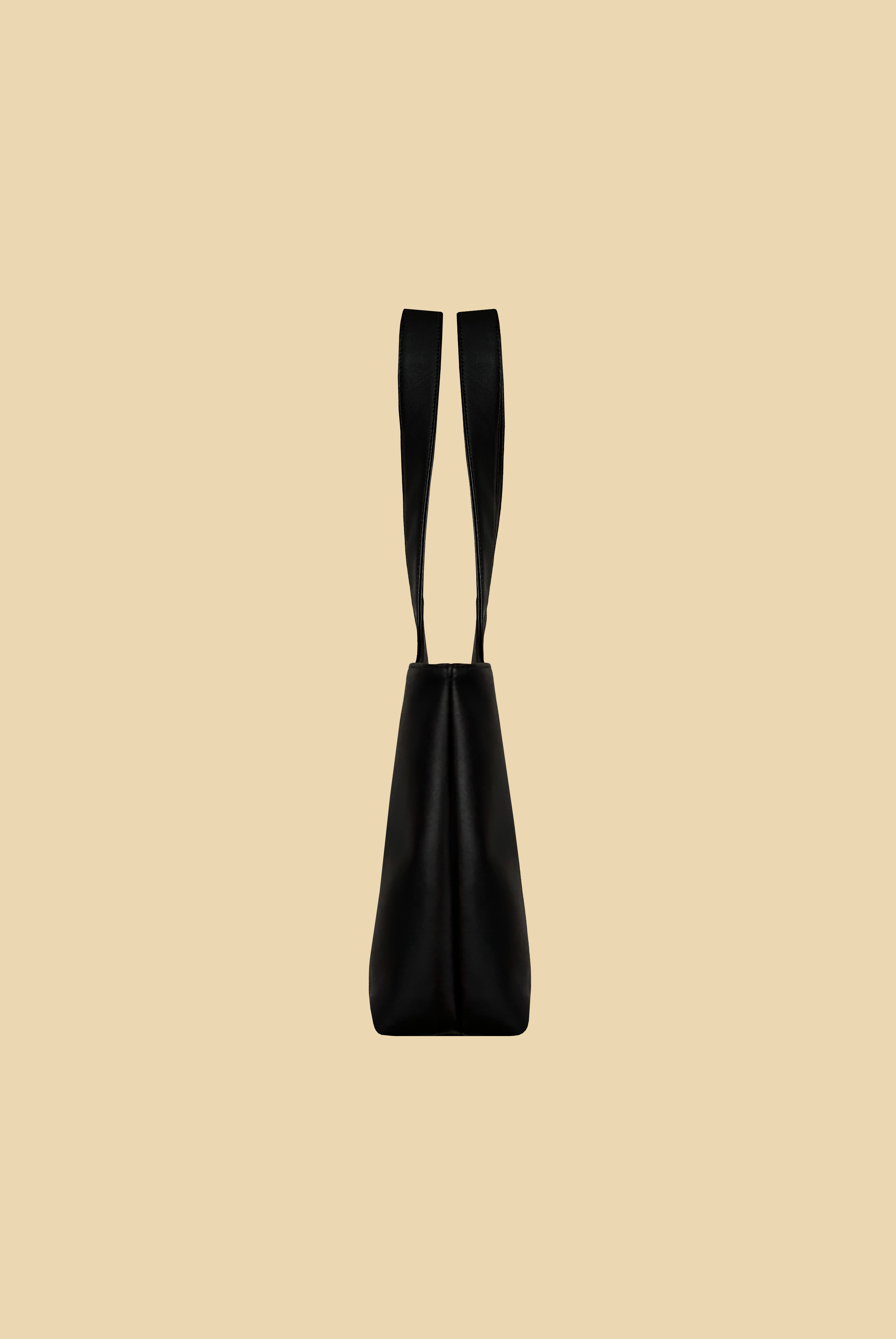 Fiorella Rectangular Tote | Black