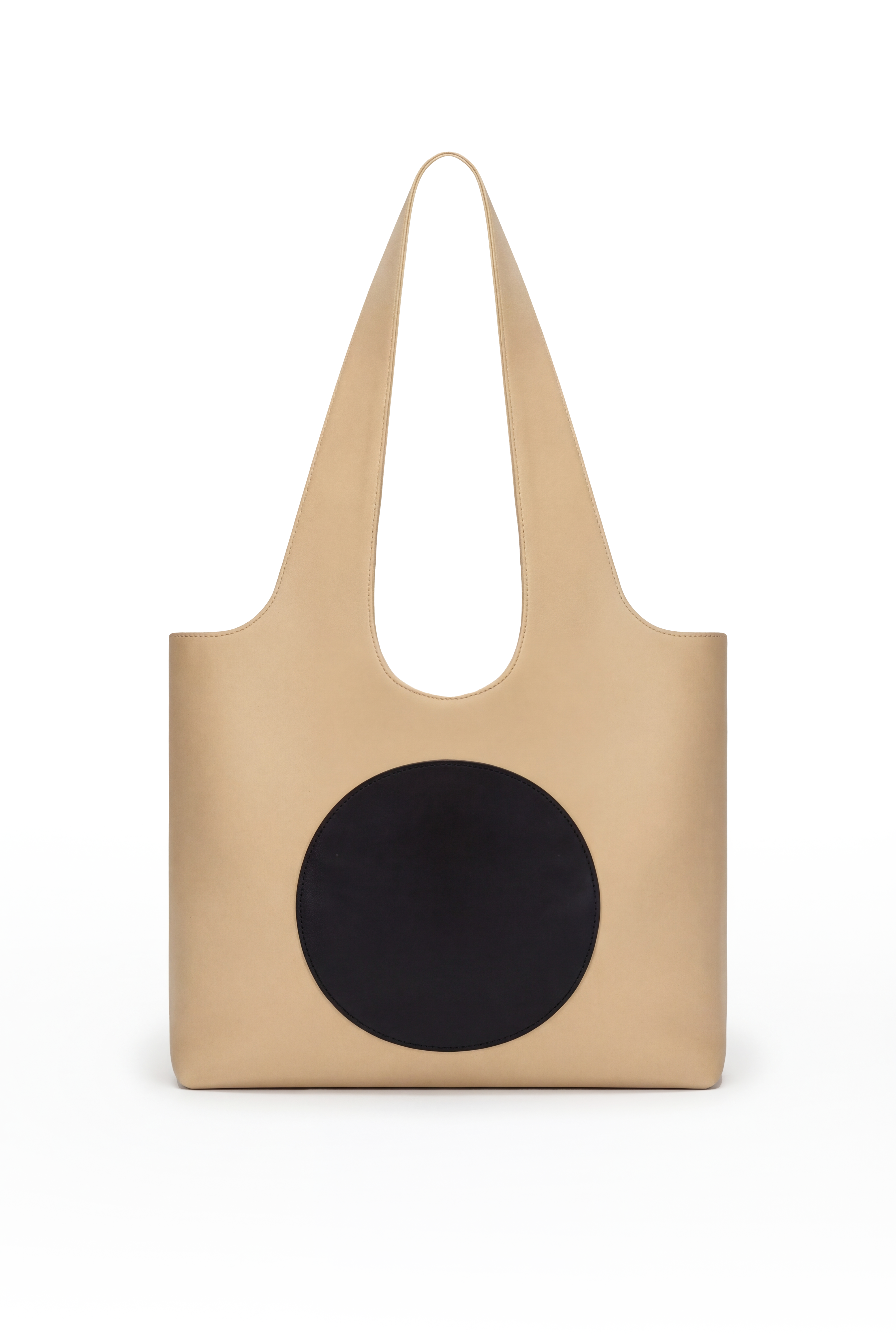 Gladys Tote | Cream & Black