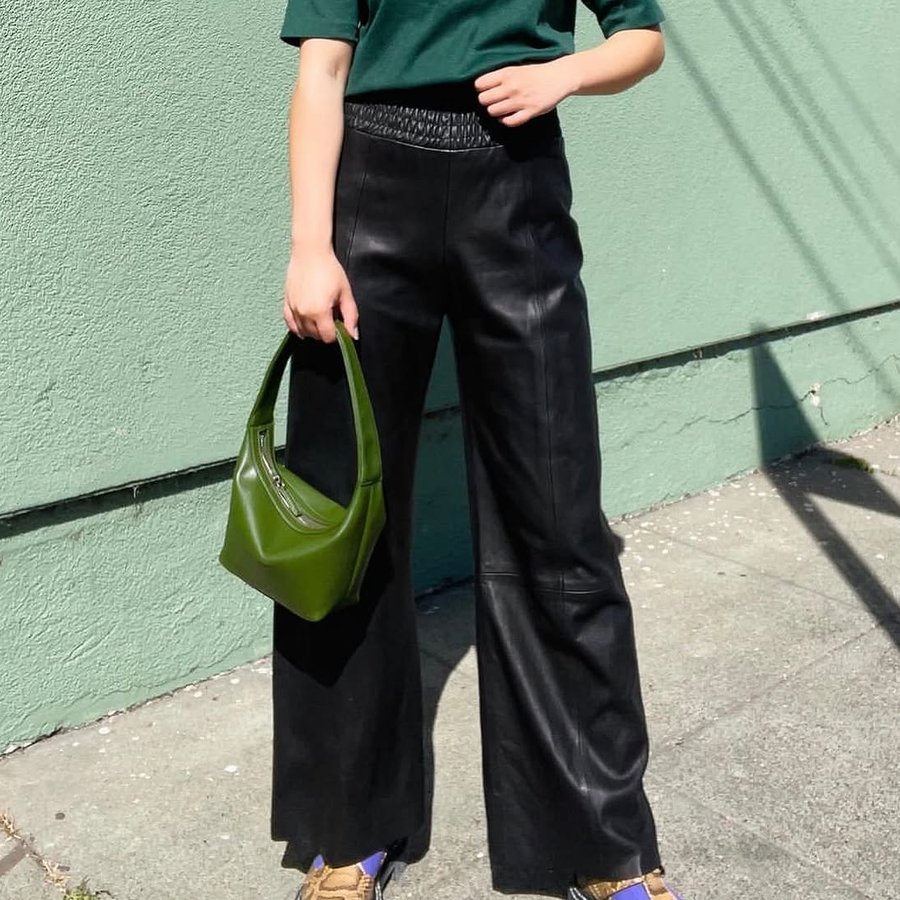 Amelia Mini Bag | Green styled by Santos