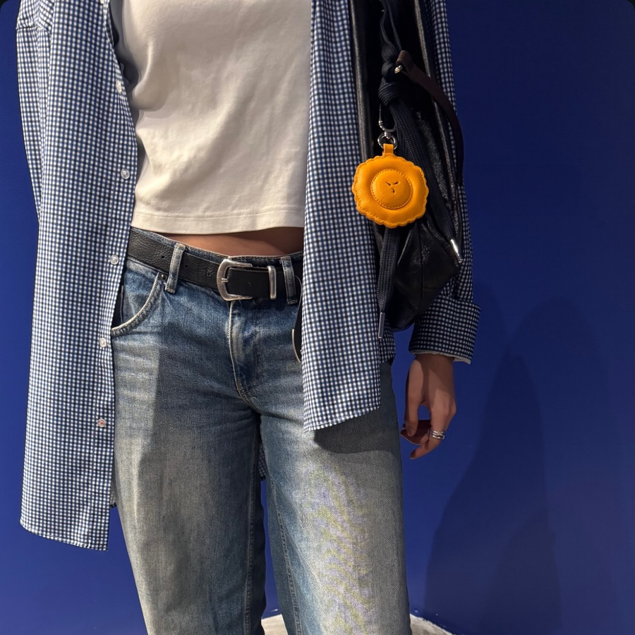 Tostón Bag Charm styled by Santos
