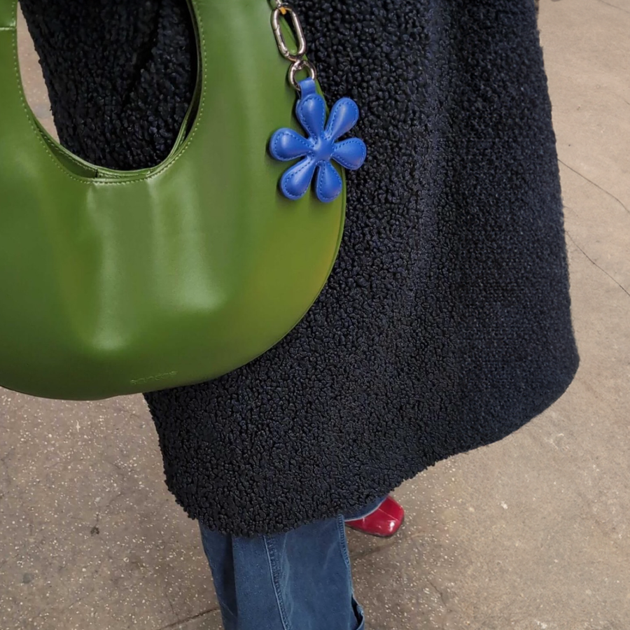 Agnes Moon Bag | Green styled by Santos