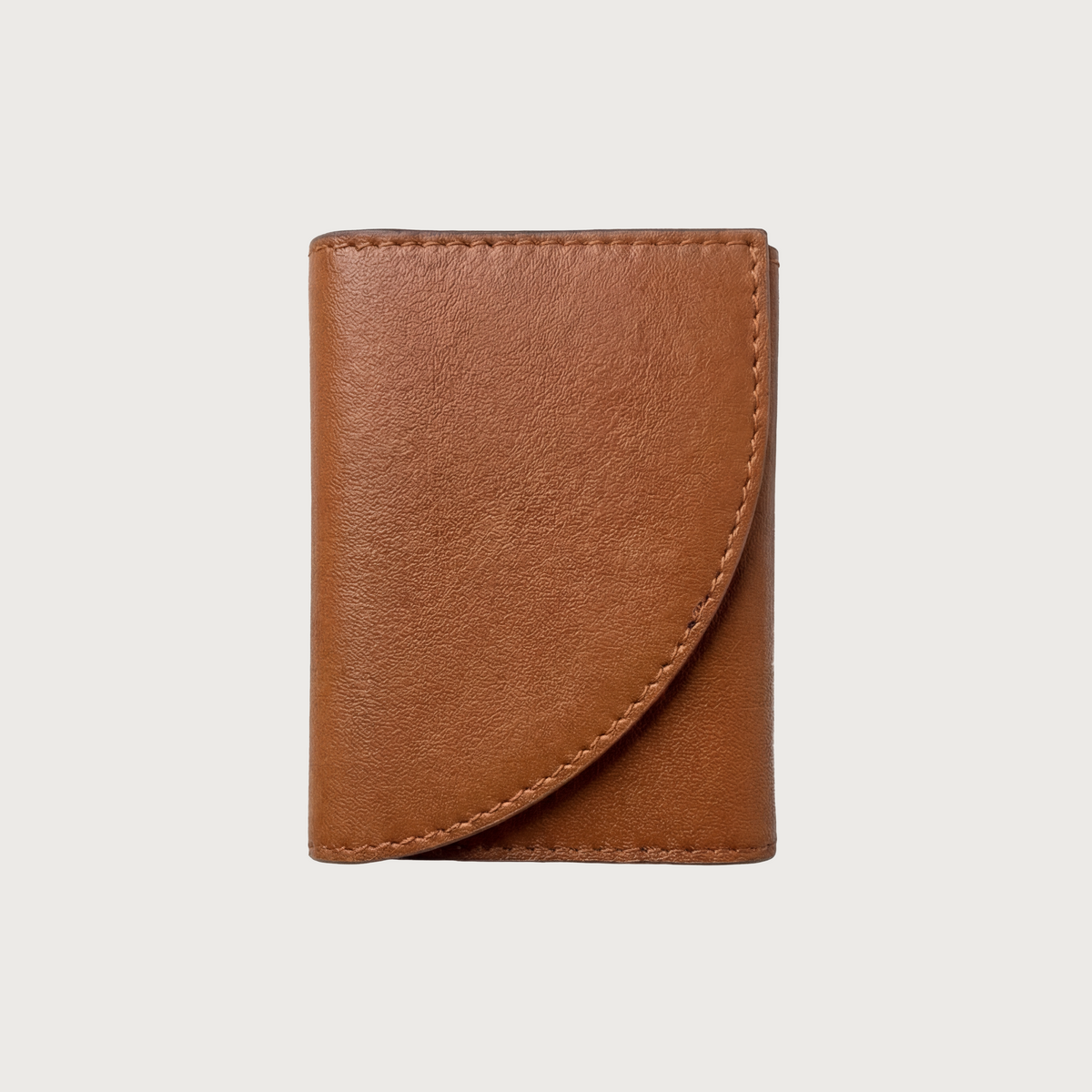 Ines Bi-Fold Wallet | Cognac & Black | Cactus Leather