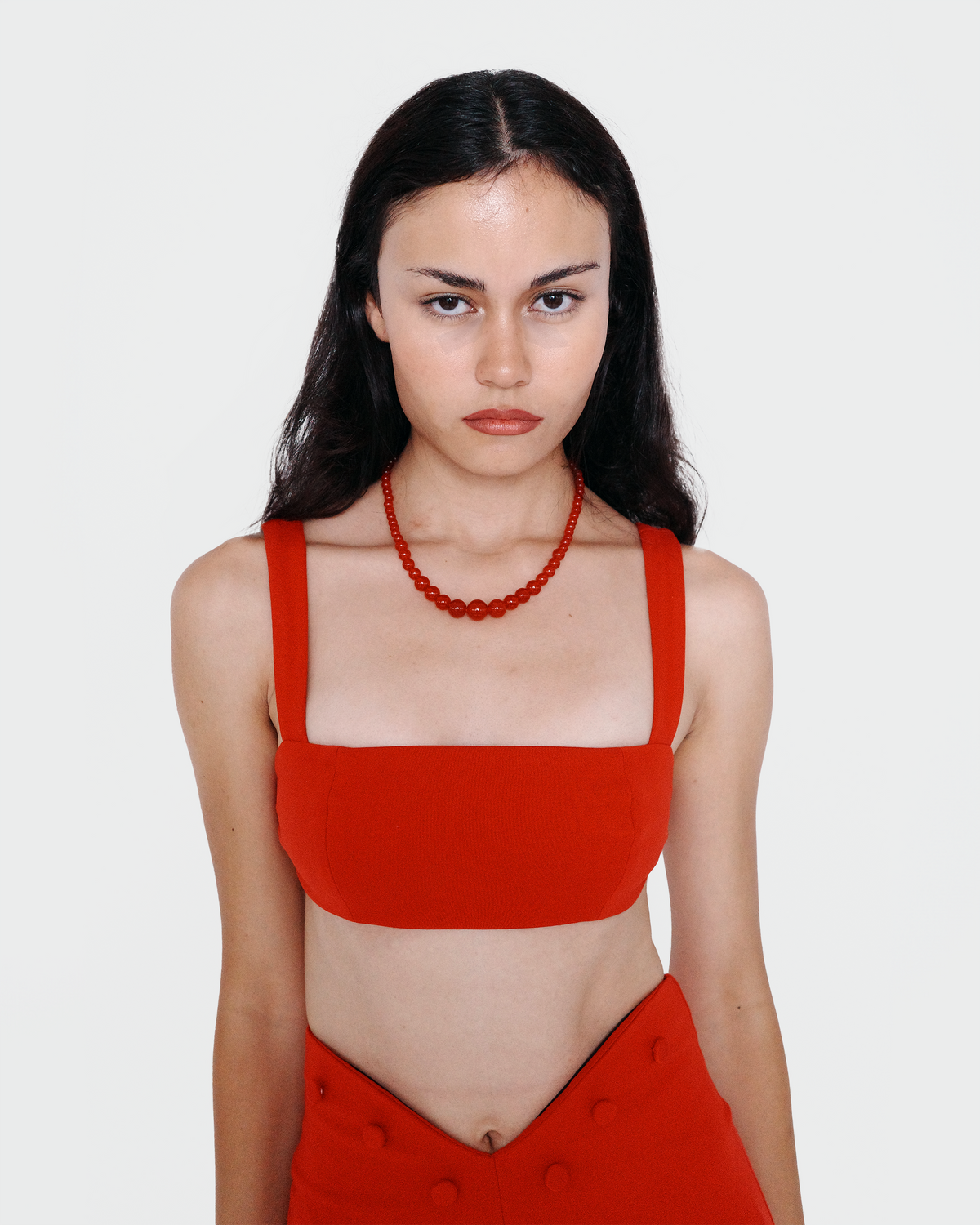 Isabel Tie Back Top | Red